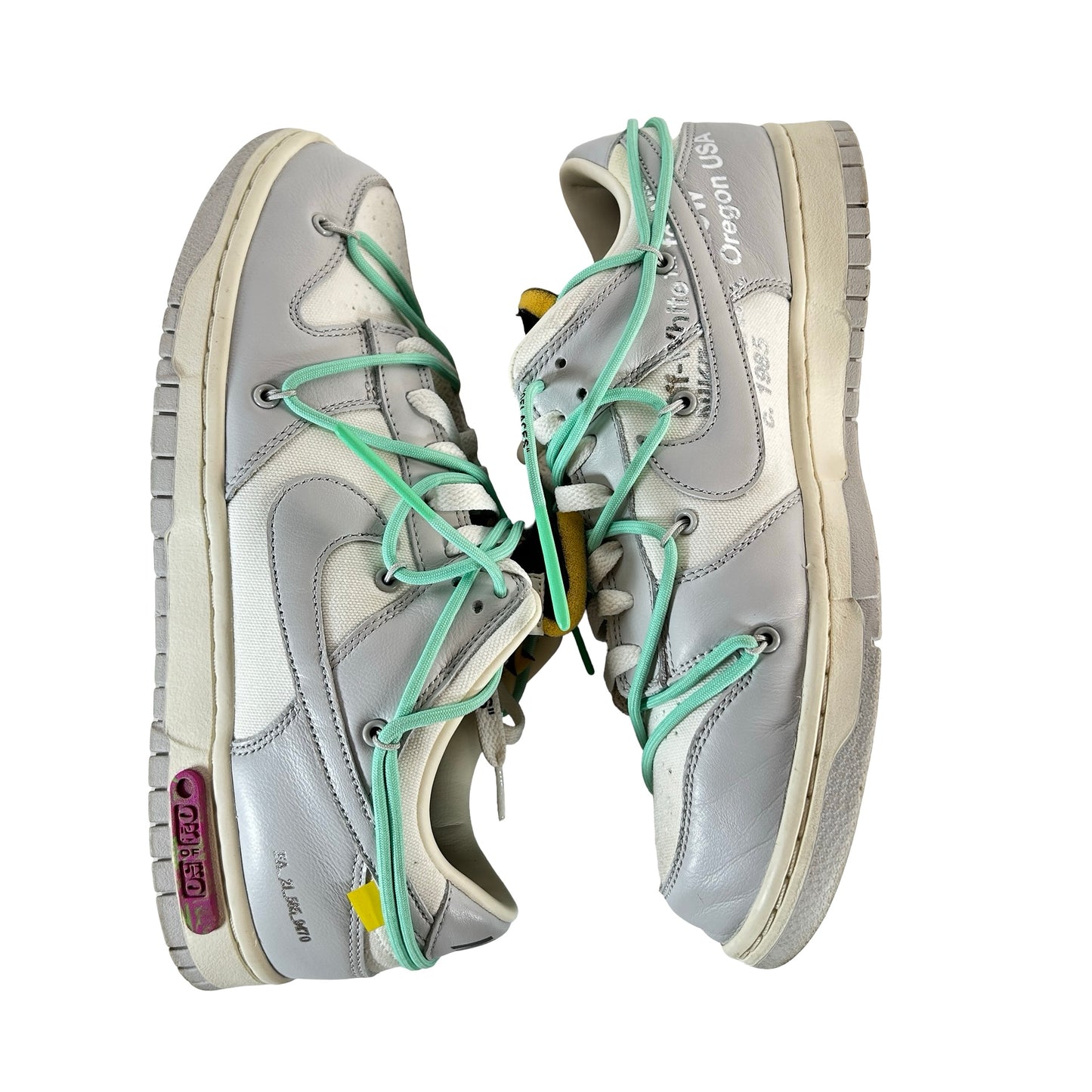 DM1602 114 Nike Dunk Low Off-White Lot 4 [USED] - 10 M (Used)