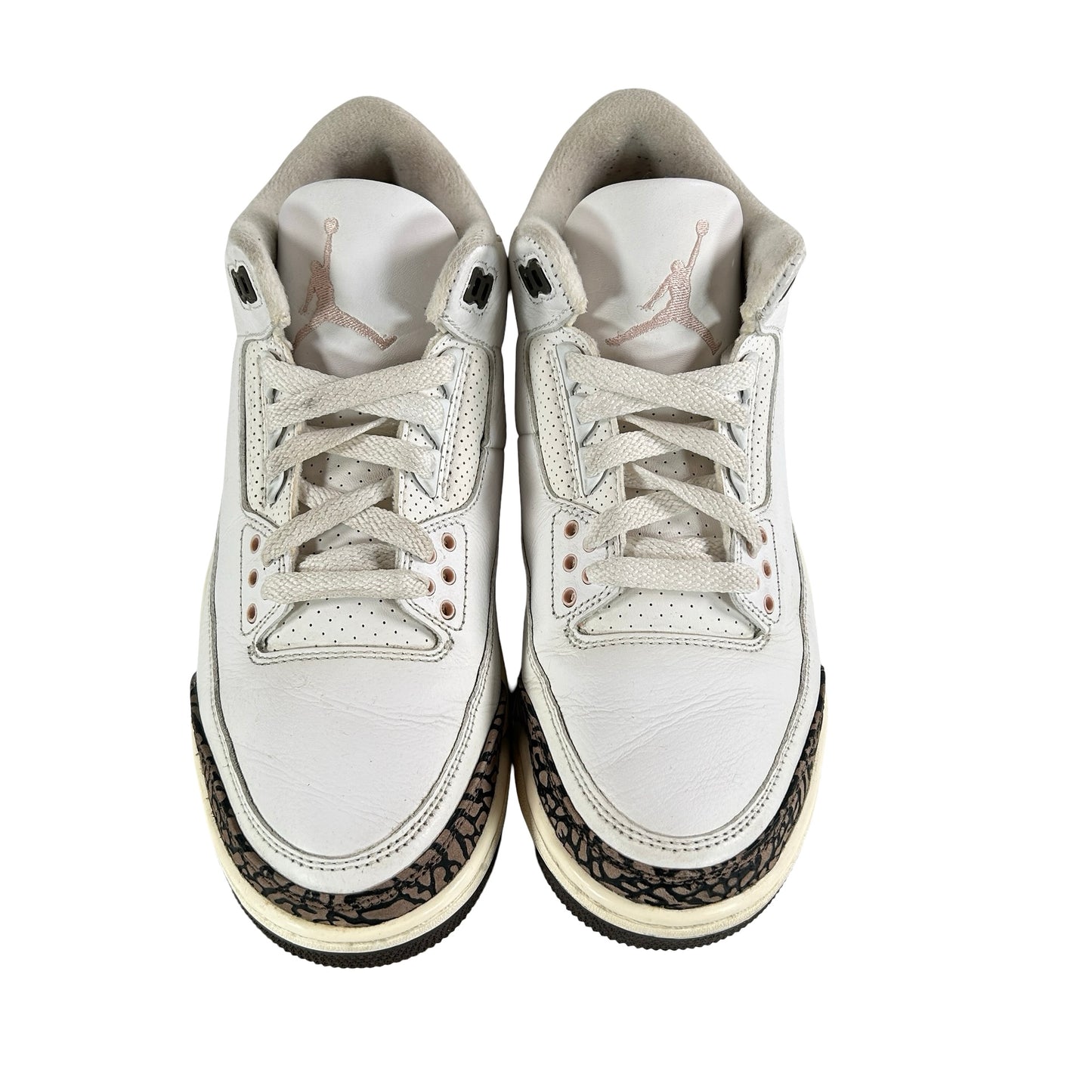 CK9246 102 Jordan 3 Retro Neapolitan Dark Mocha (Women's) - 9 W (Used) (No Box)
