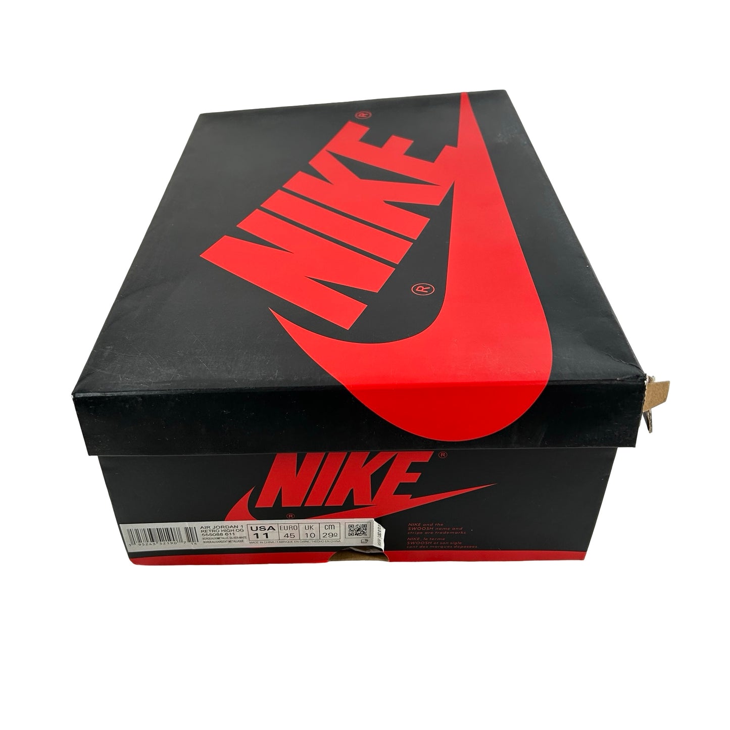 555088 611 Jordan 1 Retro High OG Burdeos 11 DS