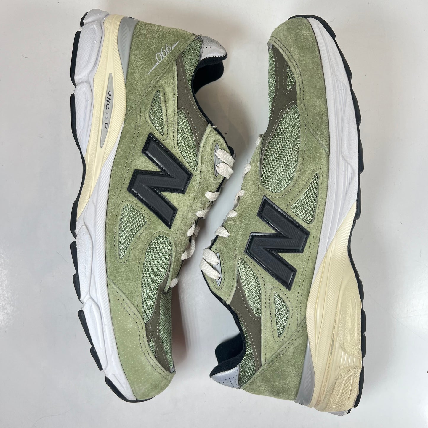 M990JD3 New Balance 990v3 MiUSA JJJJound Olive [USED] - 13 M (Used) (No Box)