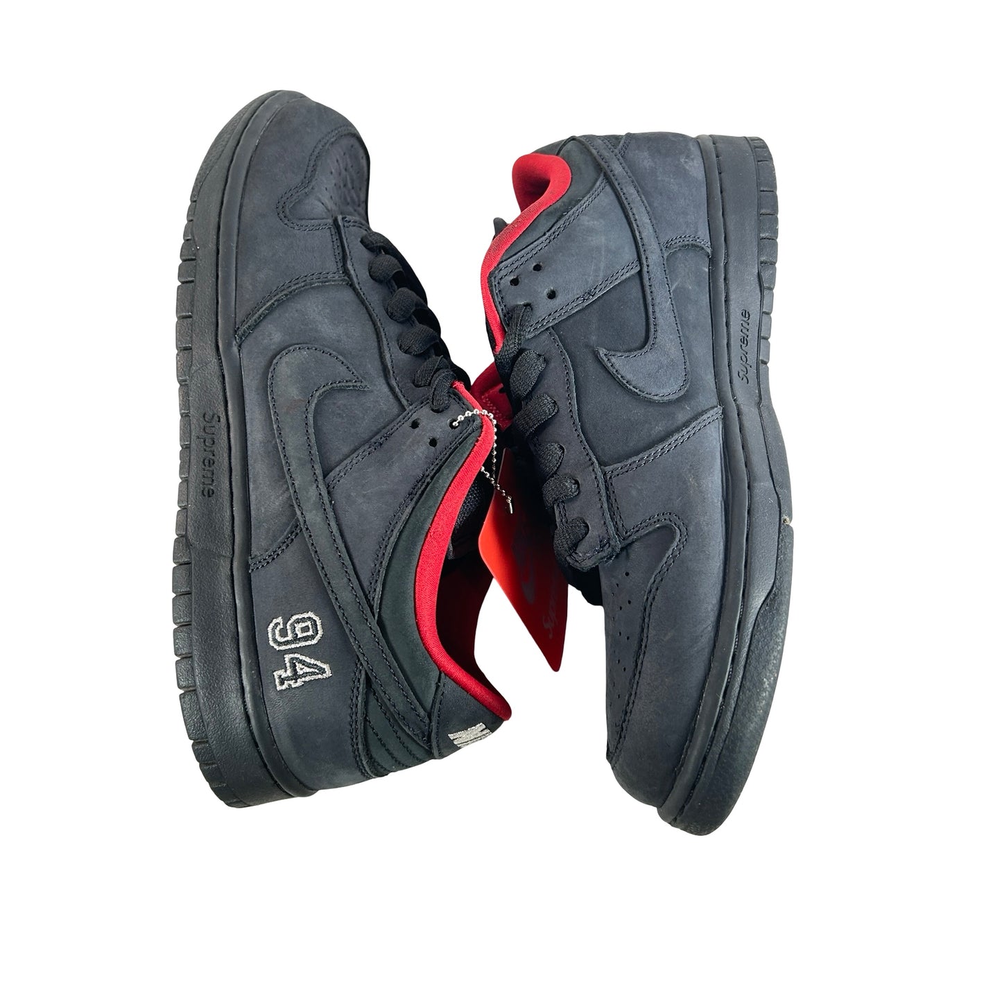 HQ8487 001 Nike SB Dunk Low Supreme 94 Black [USED] - 10 M (Used4)
