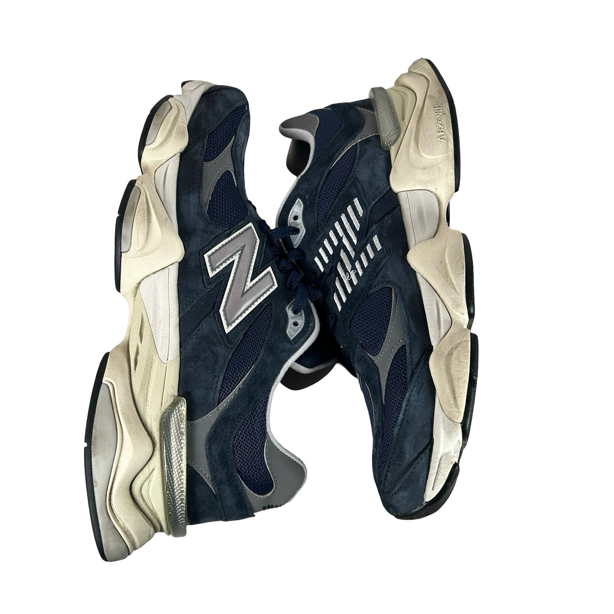 U9060ECB New Balance 9060 Navy White [USED] - 13 M (Used)