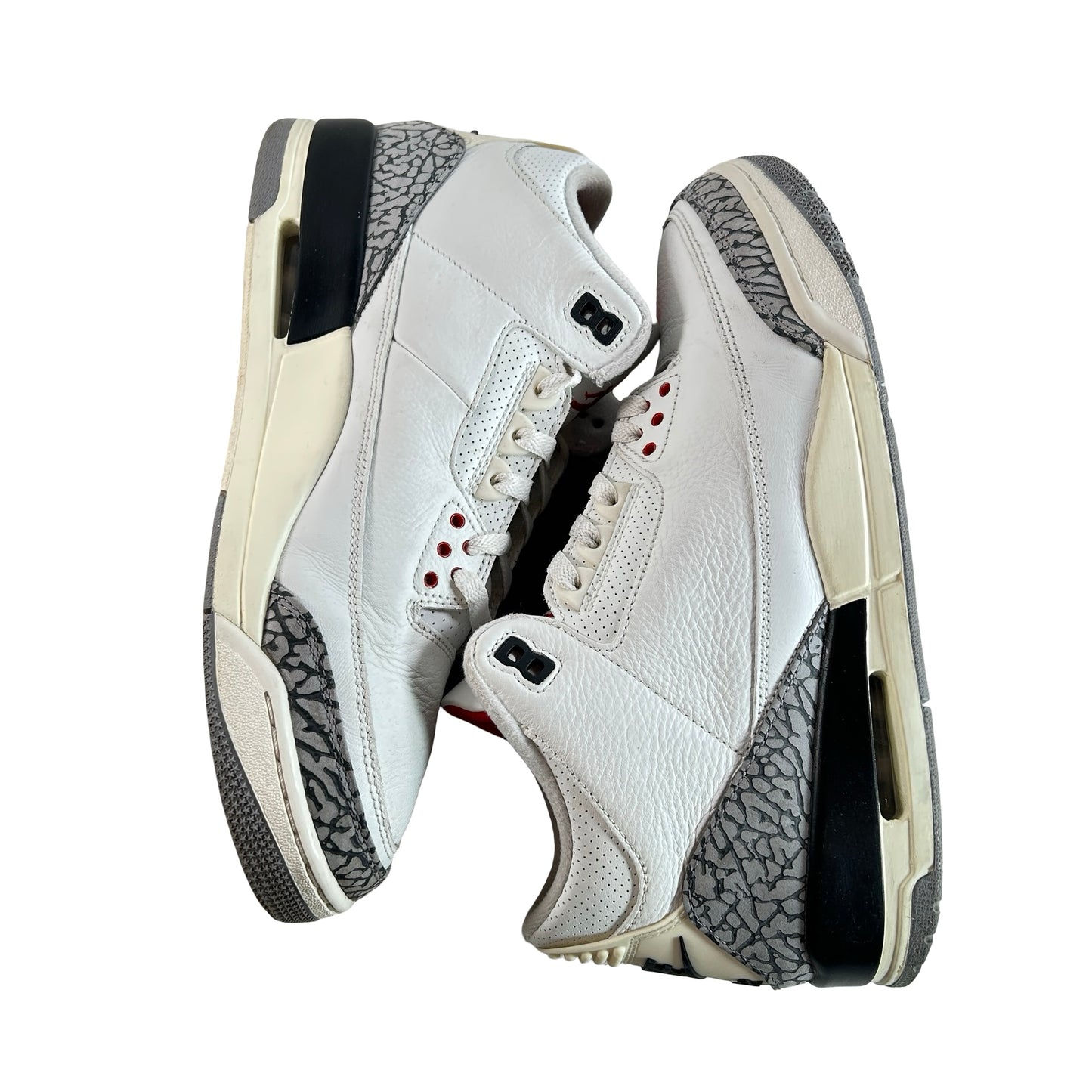 DN3707 100 Jordan 3 Retro White Cement Reimagined [USED] - 11 M (Used7) (No Box7)