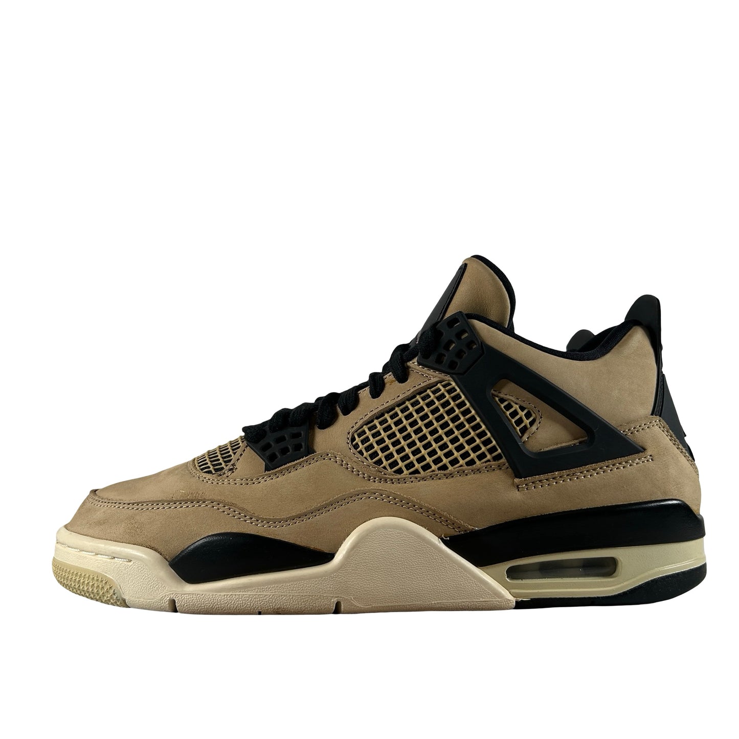 AQ9129 200 Jordan 4 Retro Fossil (Women's) [USED] - 11.5 W (Used)