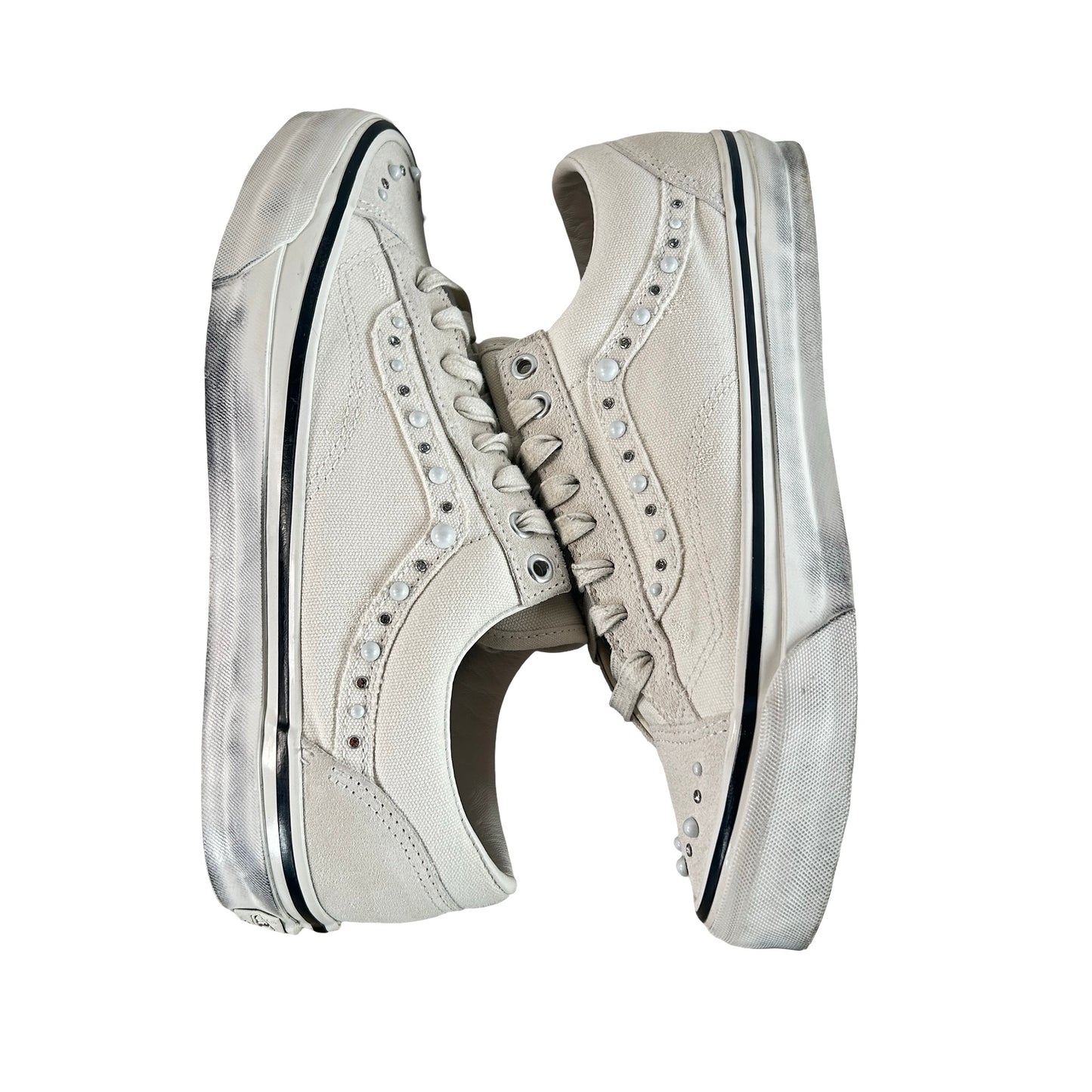 VN000E8VCCZ Vans OTW Old Skool 36 Pearlized Pack Marshmallow [USED] - 10.5 M (Used)