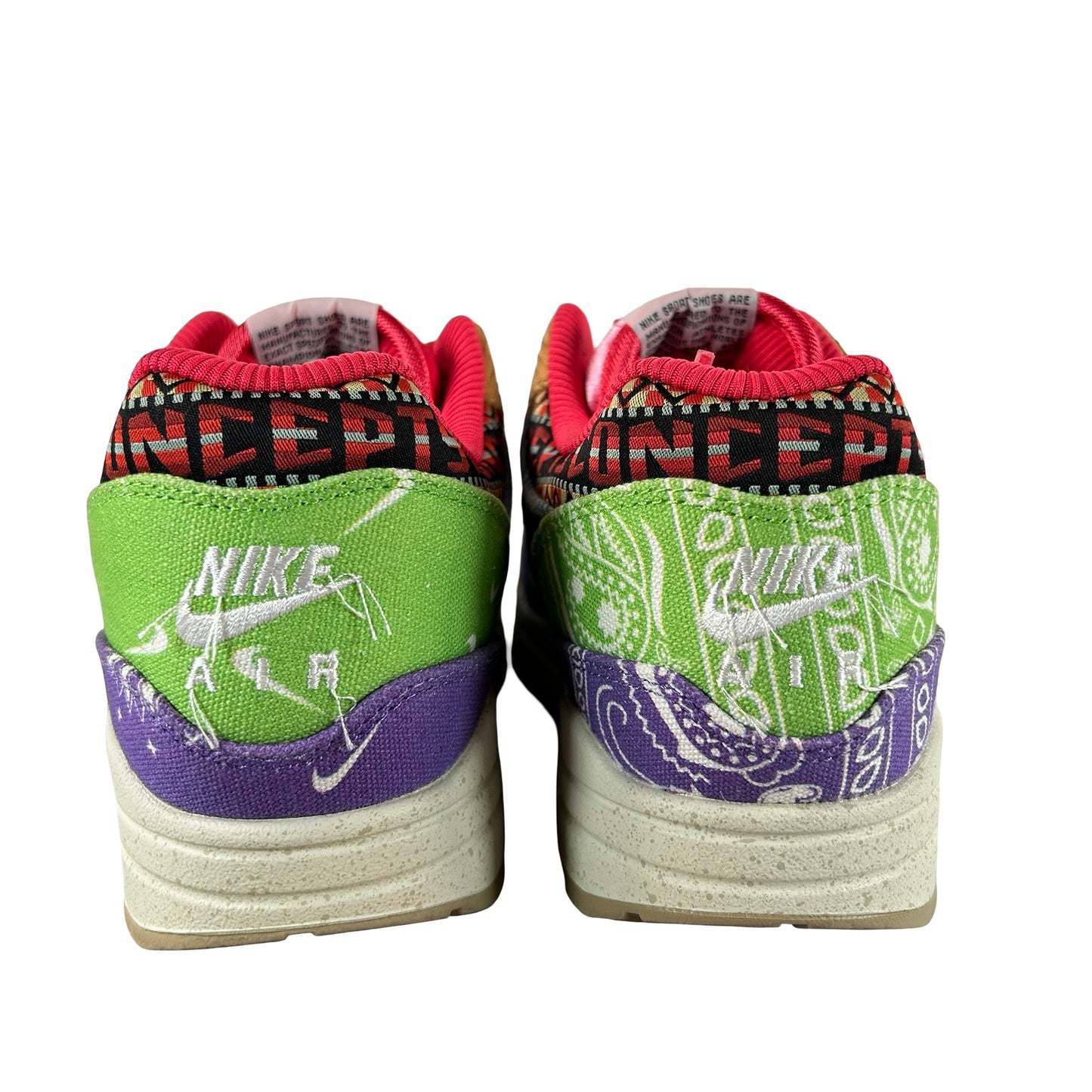 DN1803 500 Nike Air Max 1 SP Concepts Far Out [USED] - 9.5 M (Used) (No Box)