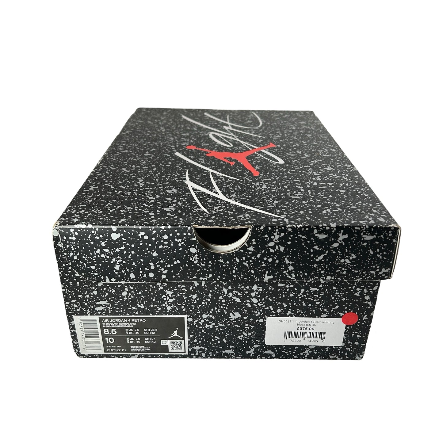 DH6927 111 Jordan 4 Retro Military Black [USED] - 8.5 M (Used3)