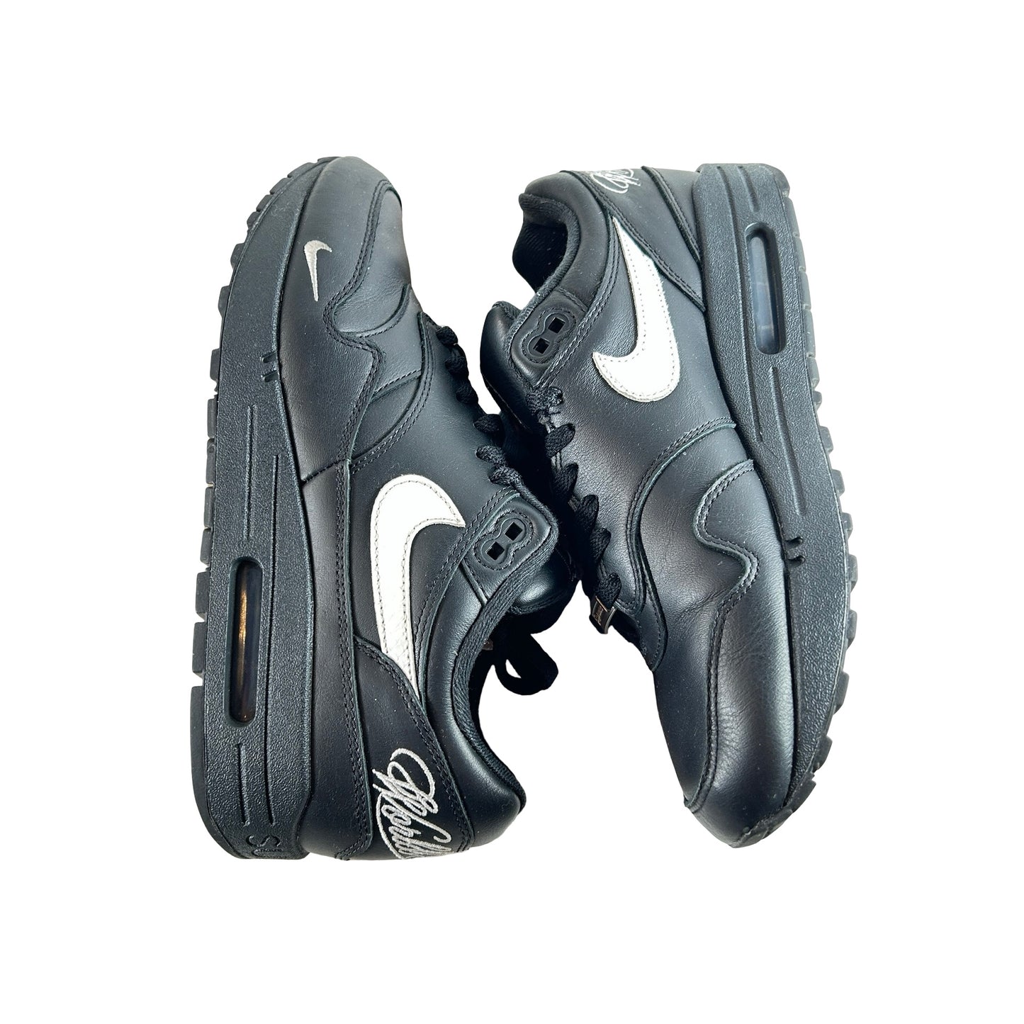 HF8813 001 Nike Air Max 1 '87 SP Supreme Black White [USED] - 8 M (Used2)