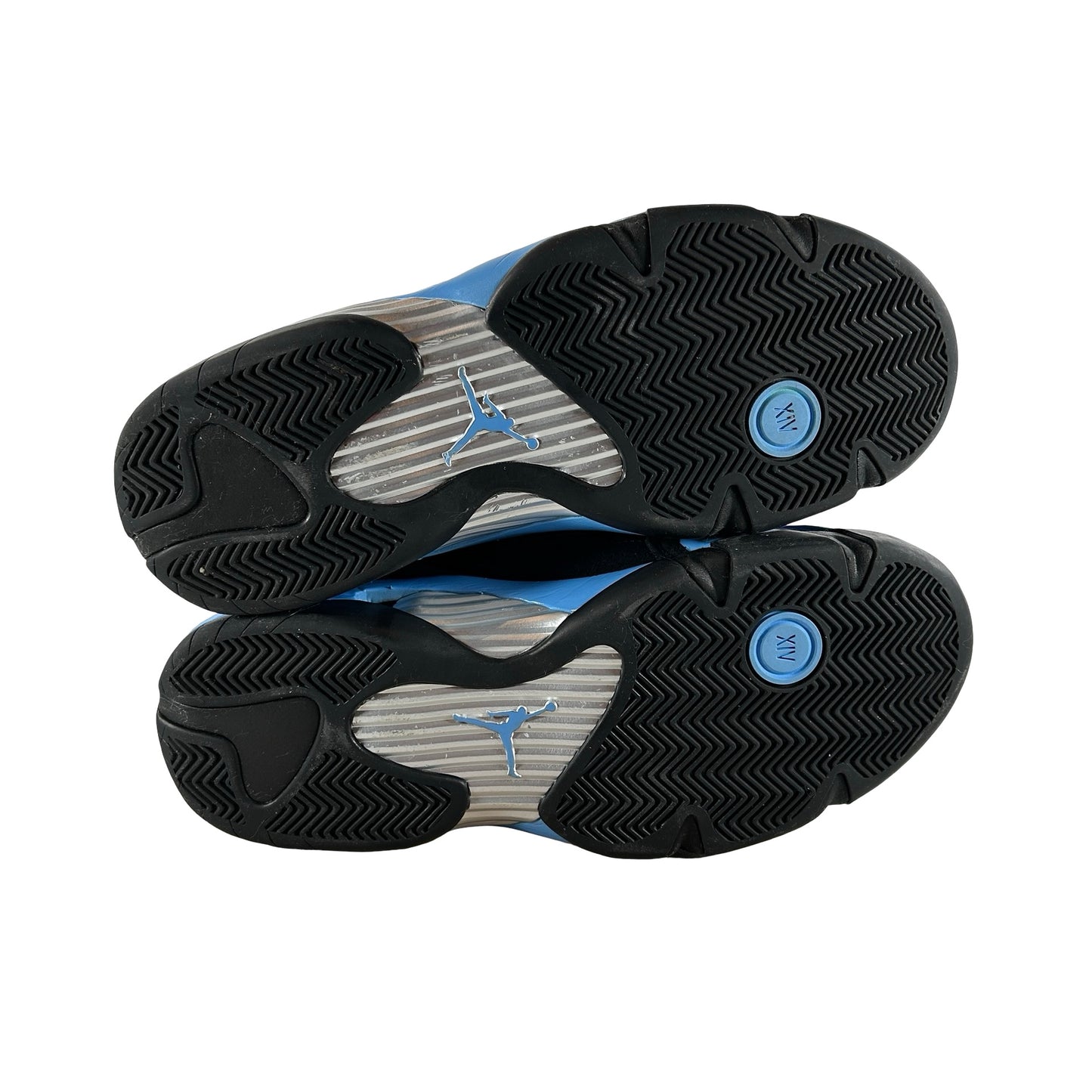 487471 007 Jordan 14 Retro Black University Blue (2026) [USED] - 11 M (Used)