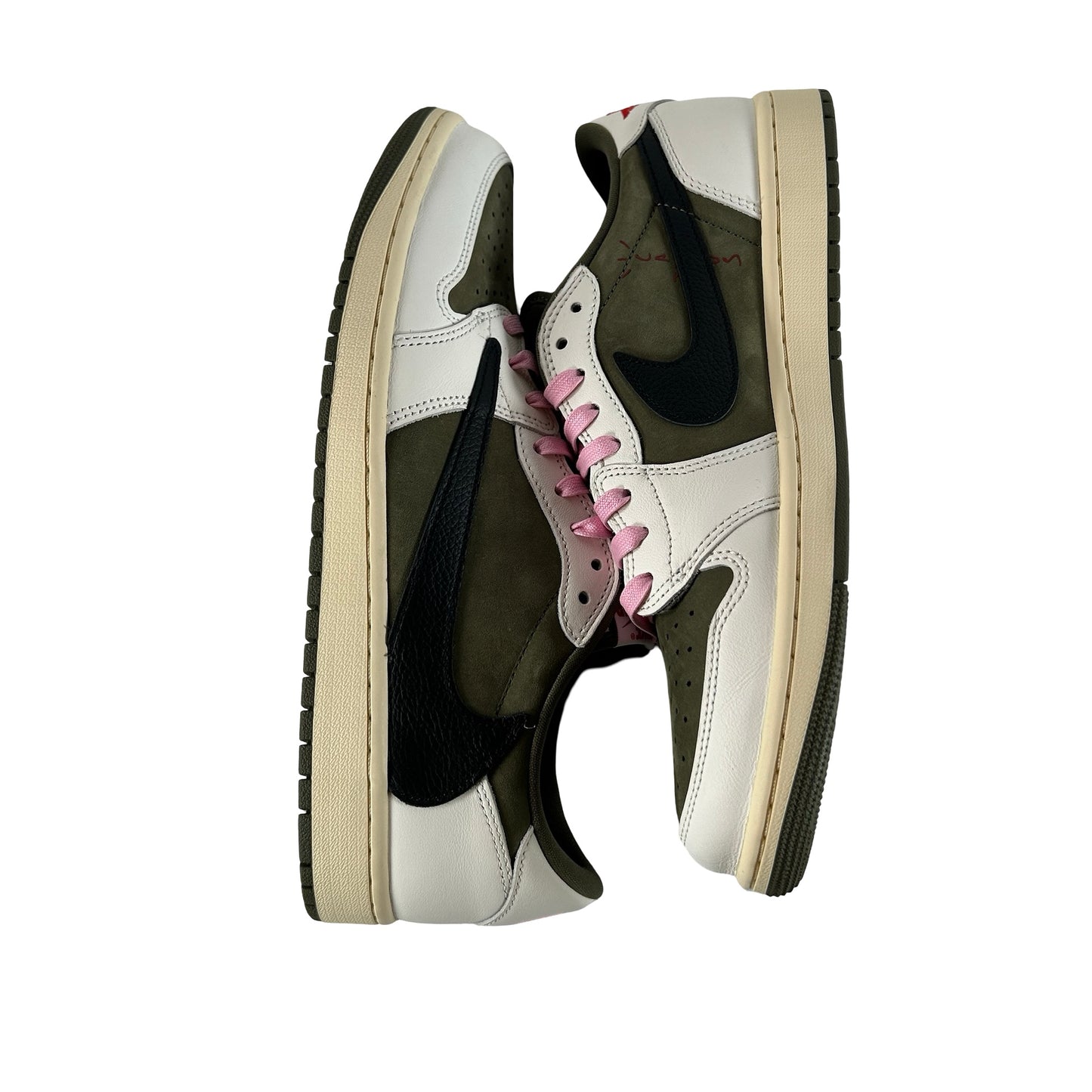 DM7866 200 Jordan 1 Retro Low OG SP Travis Scott Medium Olive [USED] - 11.5 M (VNDS)