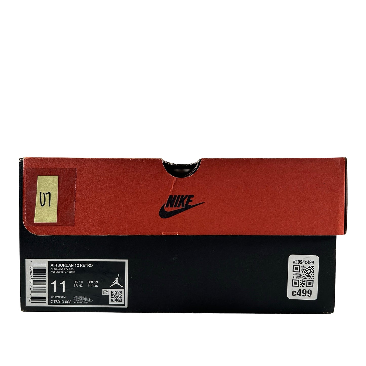 CT8013 002 Jordan 12 Retro Flu Game (2025) [USED] - 11 M (Used7)