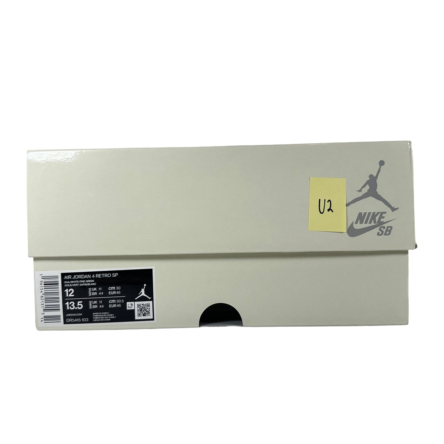 DR5415 103 Jordan 4 Retro SB Pine Green [USED] - 12 M (Used2)
