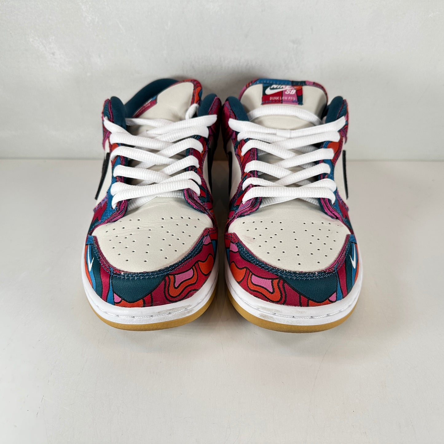 DH7695 600 Nike SB Dunk Low Pro Parra Abstract Art (2021) [USED] - 10 M (Used)