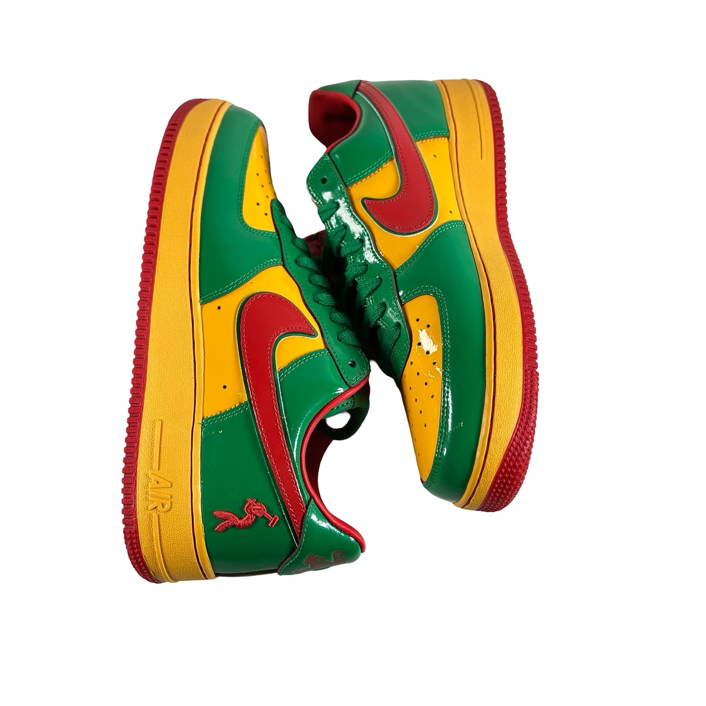 IH4383 300 Nike Air Force 1 Low Lil Yachty Concrete Boys Lucky Green [USED] - 11 M (Used2)