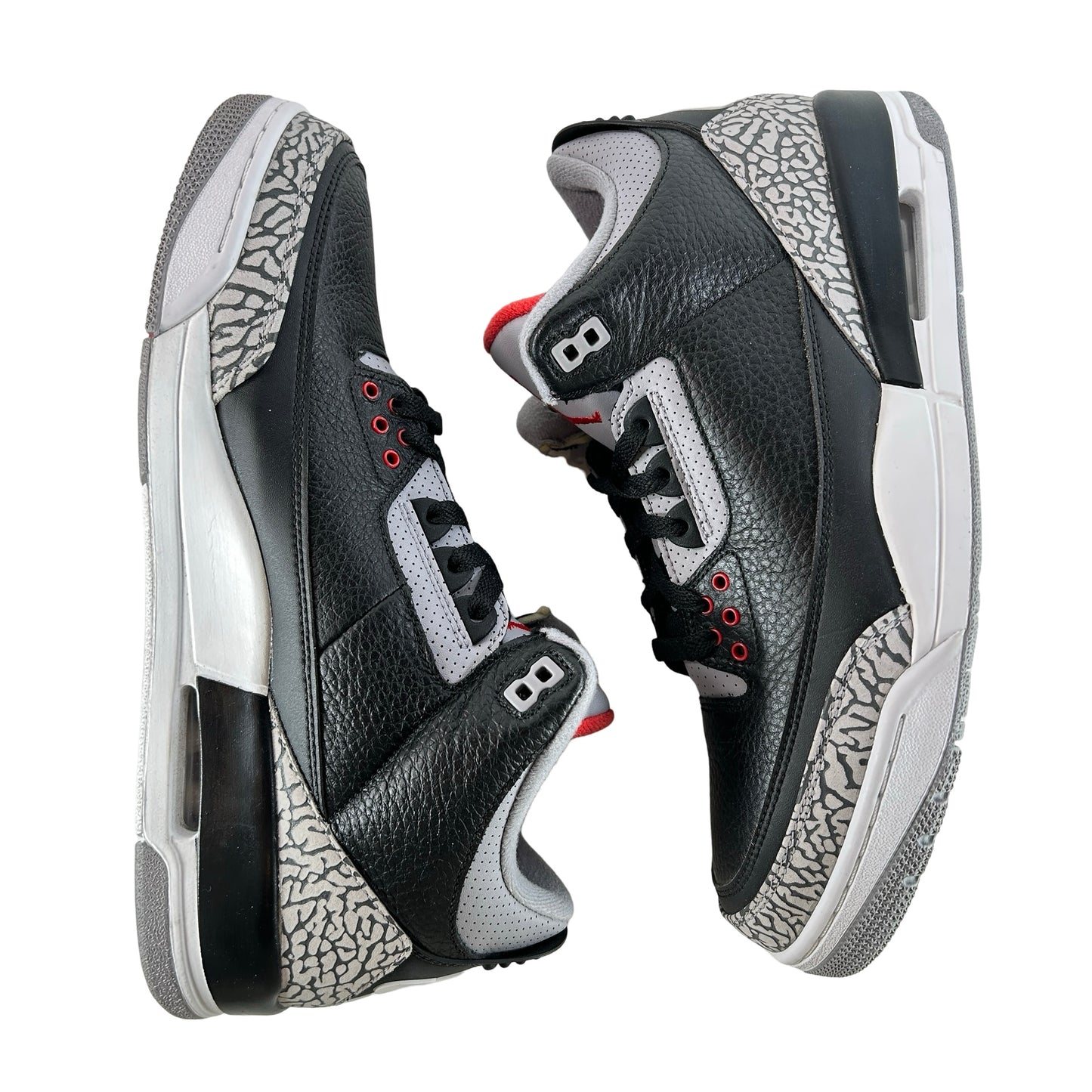 854262 001 Jordan 3 Black Cement 2018 [USED] - 11 M (VNDS)