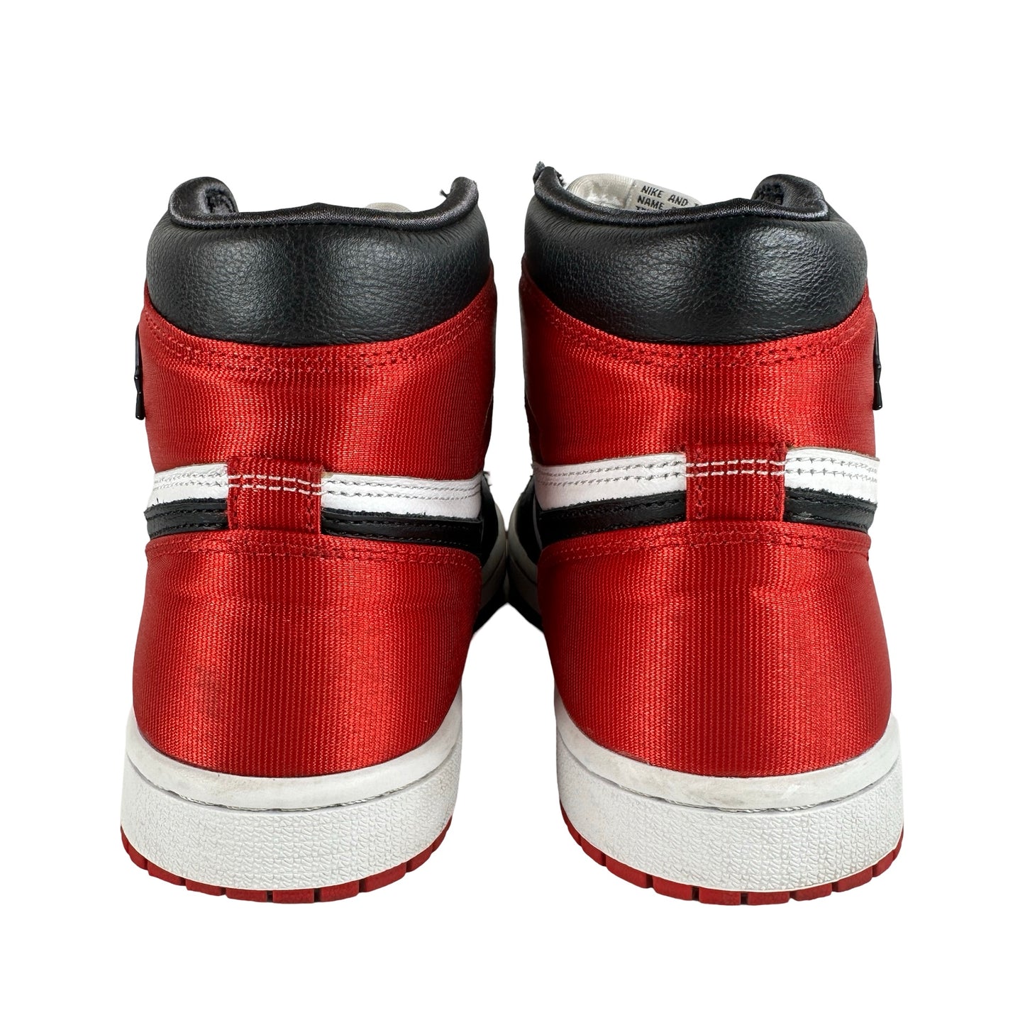 CD0461 016 AJ1 Satin Black Toe [USED] - 7 W (Used)