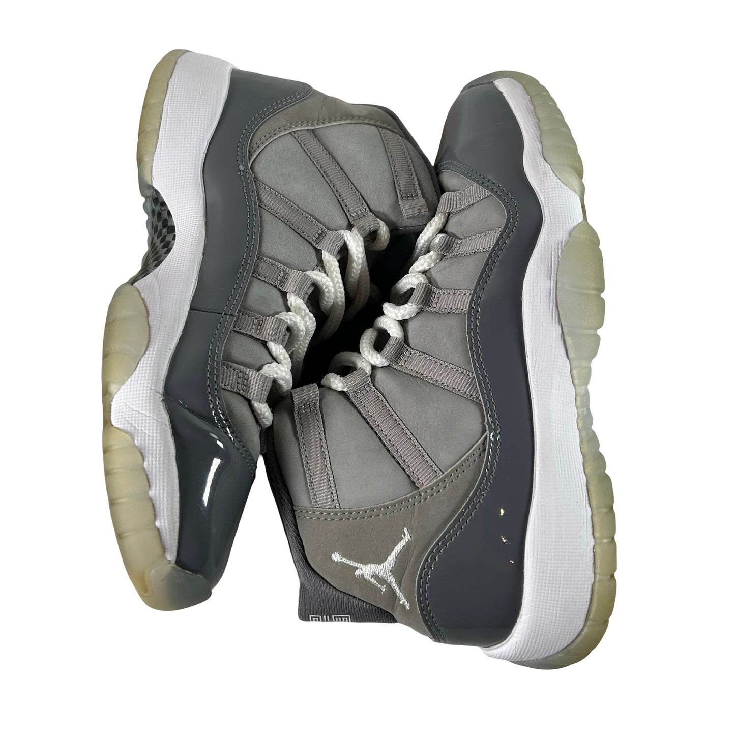 378038 005 Jordan 11 Cool Grey (2021) GS [USED] - 4 Y (Used5)