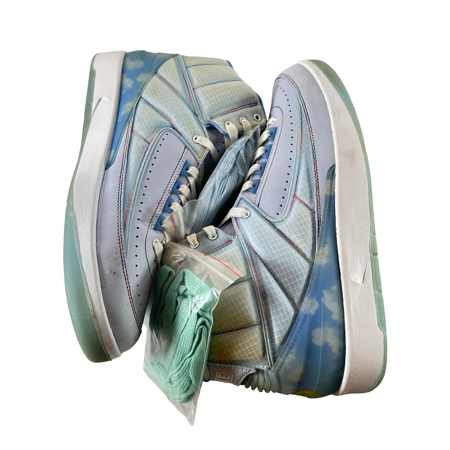 DQ7691 419 Jordan 2 Retro J Balvin - 11 M (Yellowing) (No Box)
