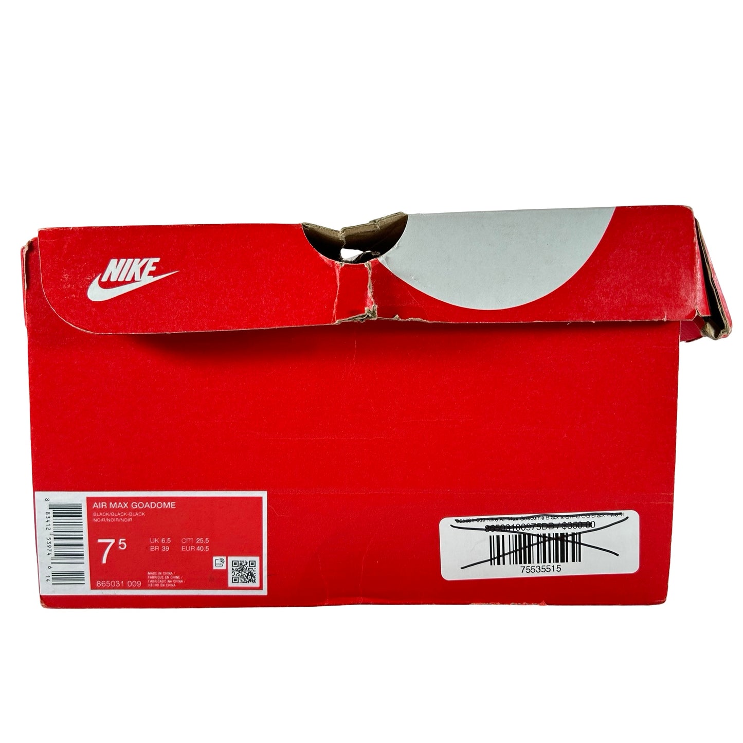 865031 009 Nike Air Max Goadome Black x STFU OG Black [USED] - 7.5 M (Used)