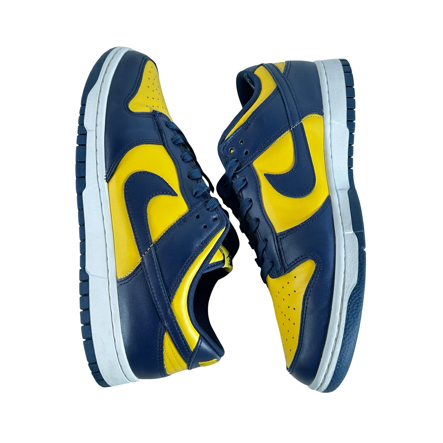DD1391 700 Nike Dunk Low Michigan (2021) [USED] - 10 M (Used) (No Box)