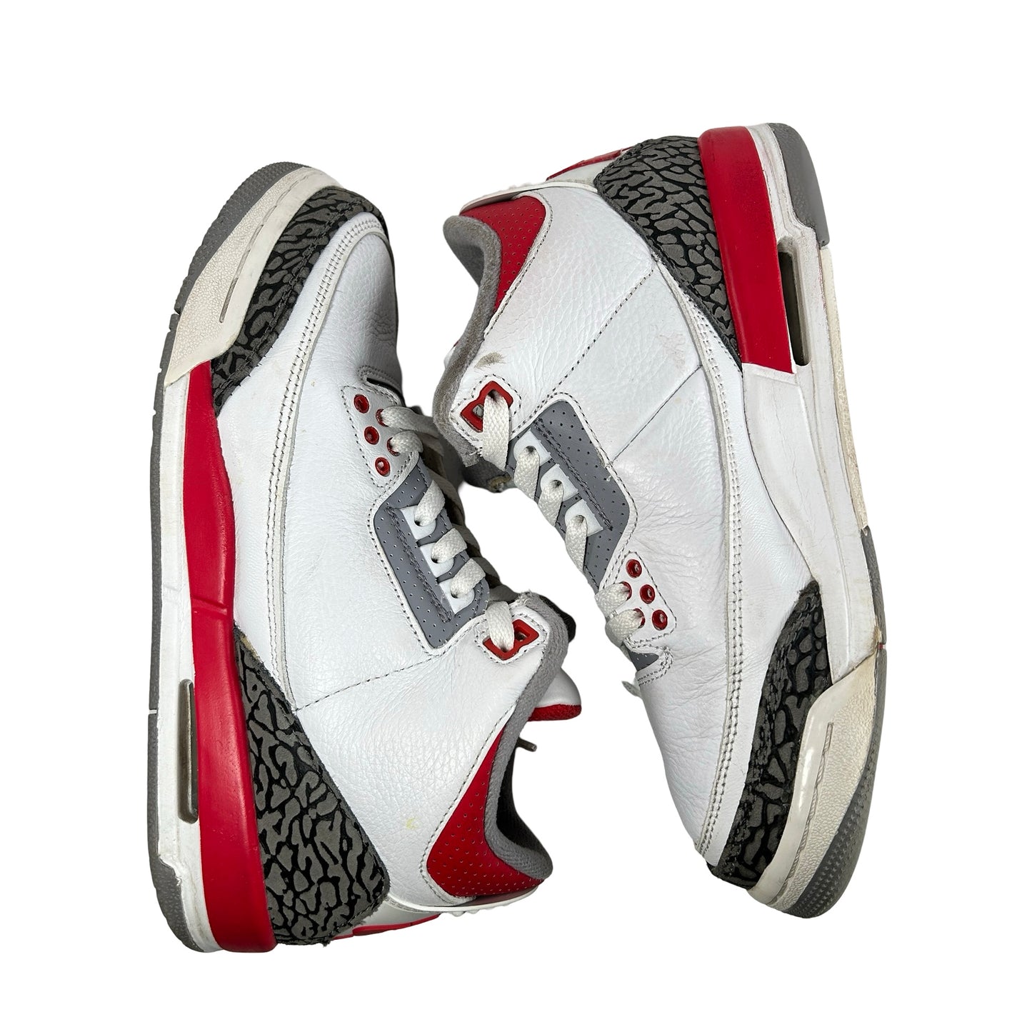 DM0967 160 Jordan 3 Retro Fire Red (2022) (GS) [USED] - 7 Y (Used3)