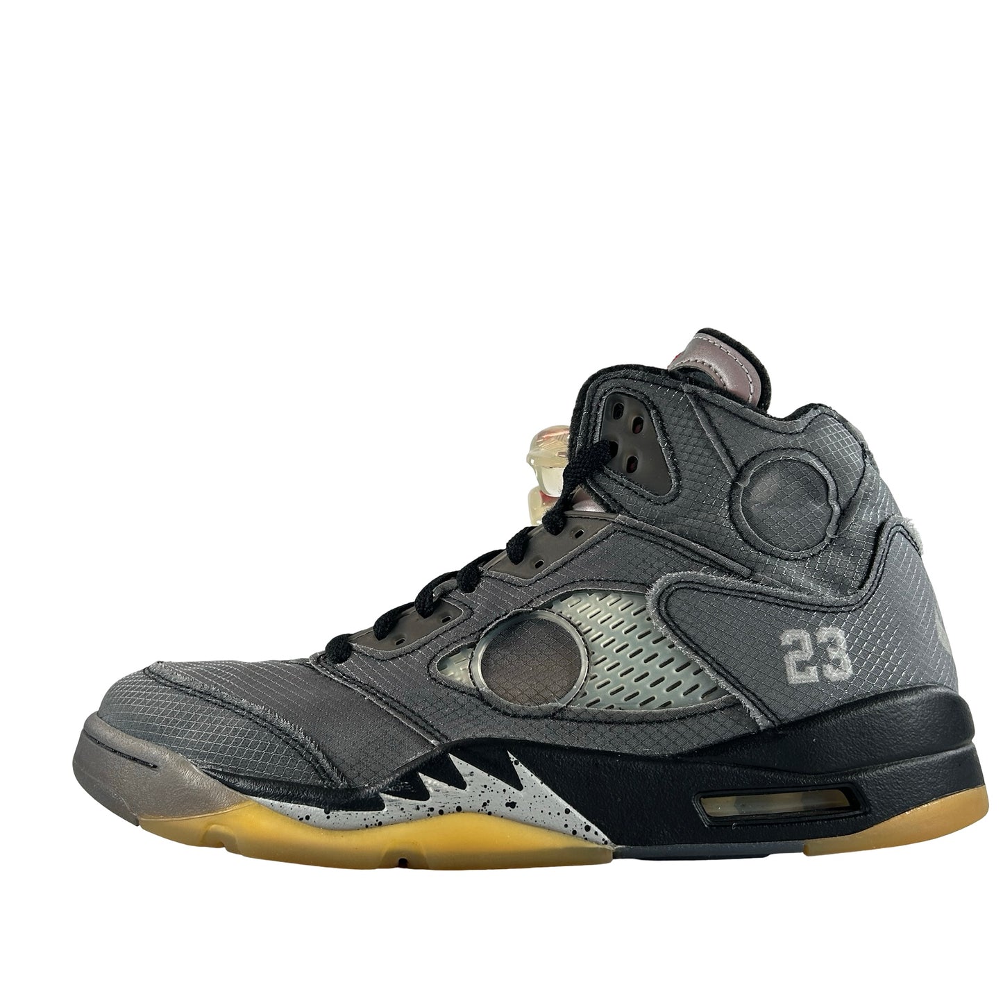 CT8480 001 Jordan 5 Off-White Black [USED] - 11 M (Used5)