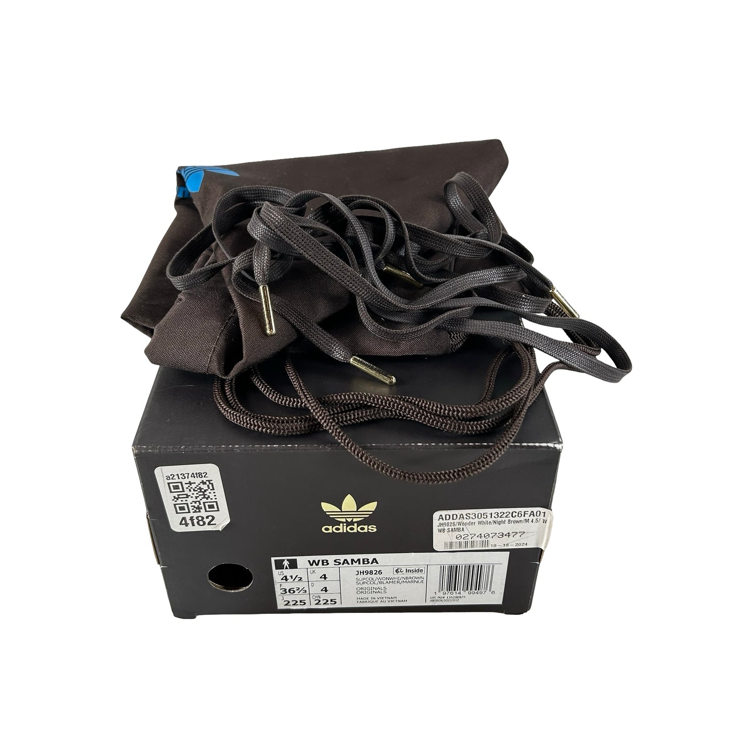 JH9826 adidas Samba Wales Bonner Brown Croc [USED] - 4.5 M (Used)