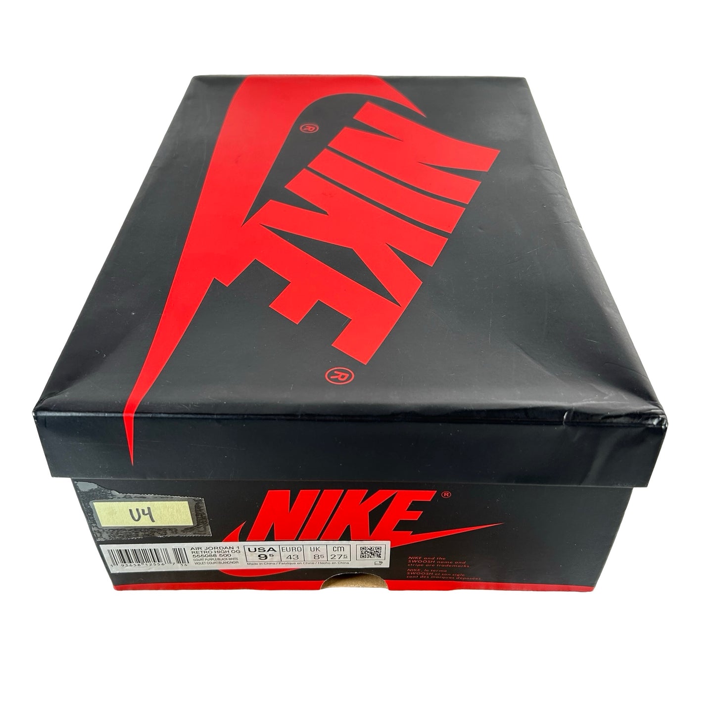 555088 500 Jordan 1 Court Purple [USED] - 9.5 M (Used4)