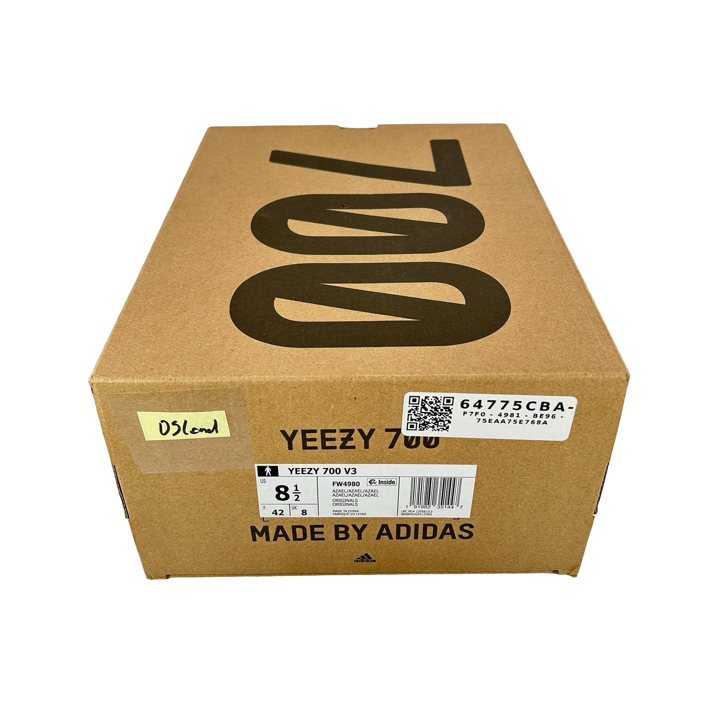 FW4980 adidas Yeezy 700 V3 Azael [CONDITIONAL] - 8.5 M (Yellowing)