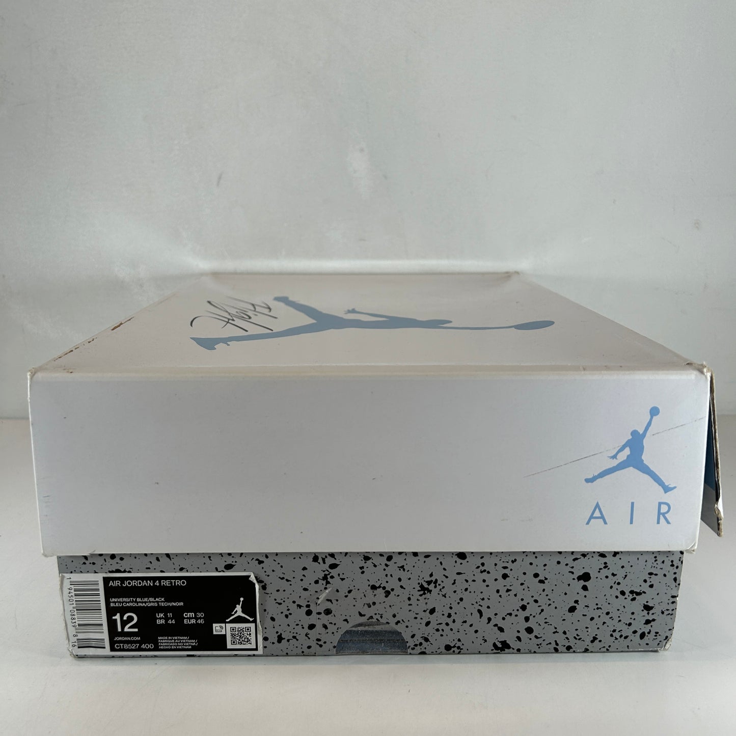 CT8527 400 Jordan 4 University Blue [USED] - 12 M (Used)