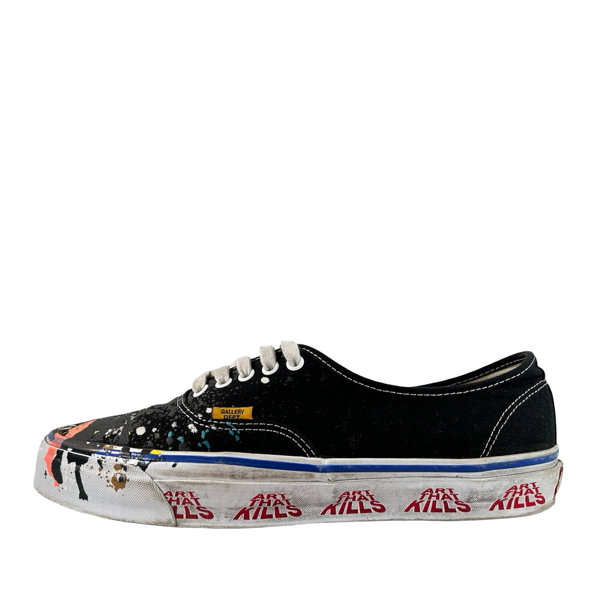 VN000EEUBLA Vans Authentic Reissue 44 Gallery Dept. Art That Kills Black [USED] - 12 M (Used3)