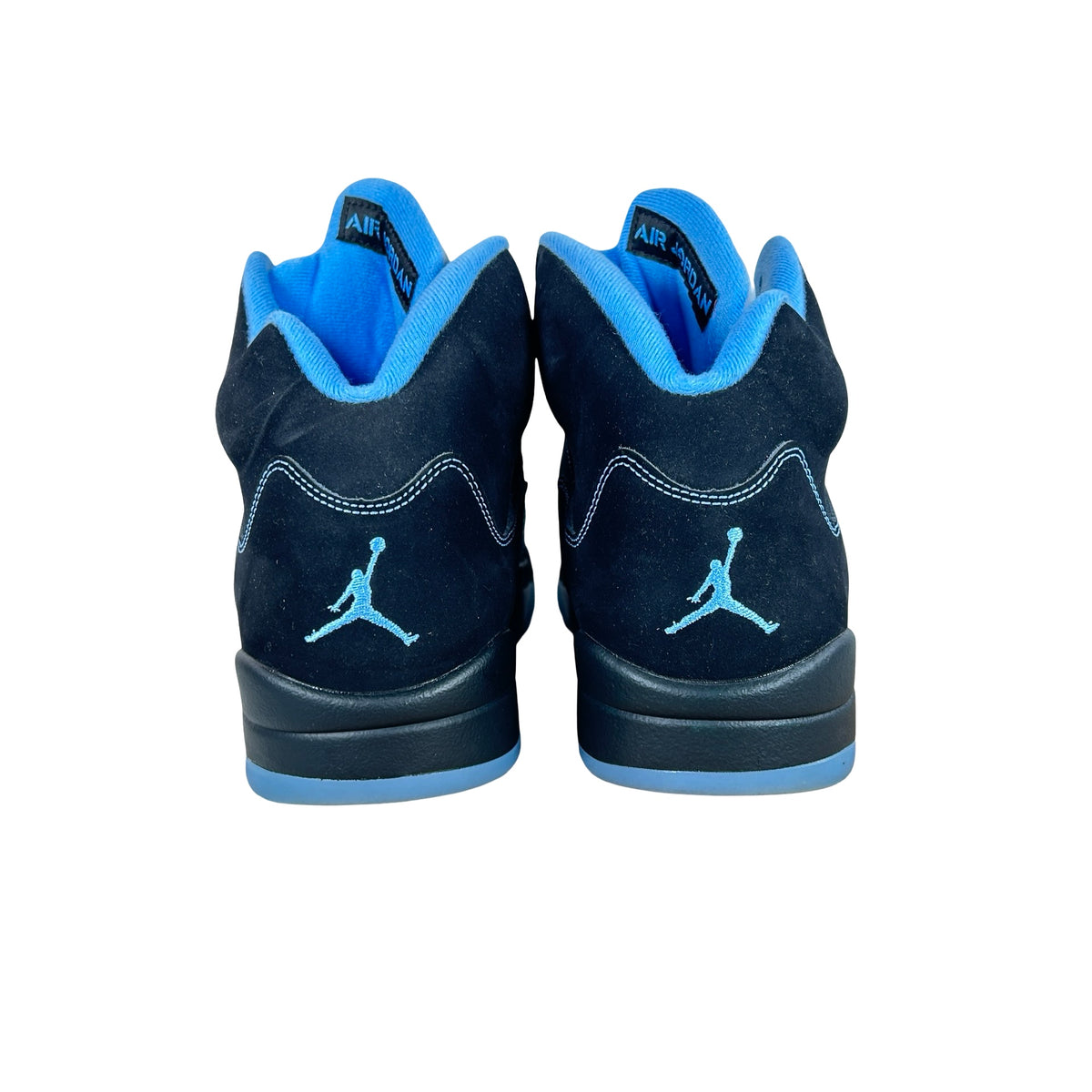 DD0587 008 Jordan 5 Retro Black University Blue (2026) [USED] - 11.5 M (Used)