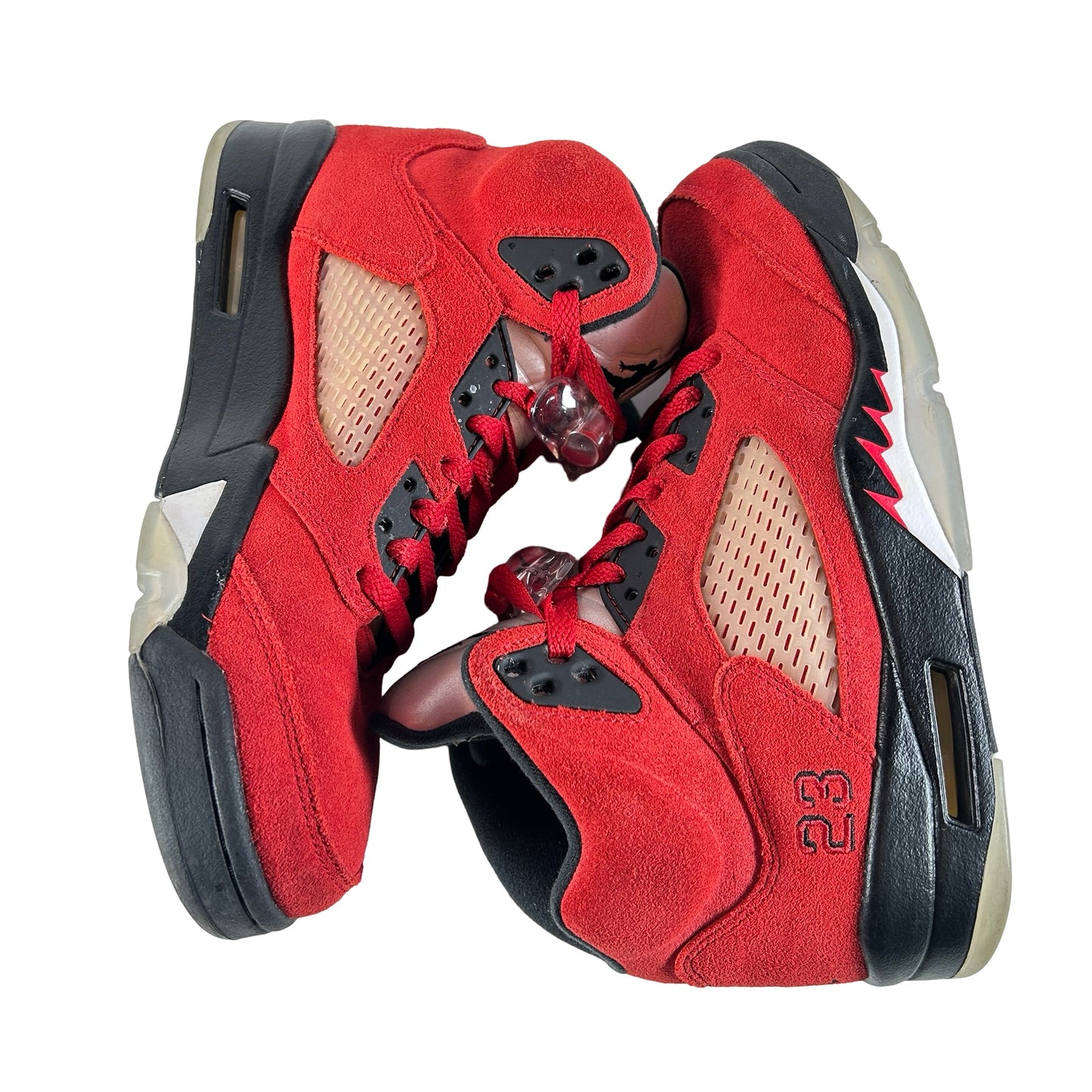 DD0587 600 Jordan 5 Raging Bull Red (2021) [USED] - 8 M (Used) (No Box)