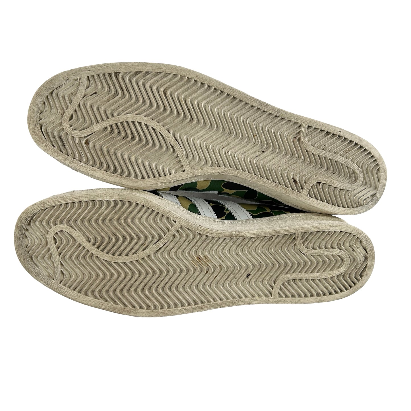 GZ8981 adidas Superstar Bape ABC Camo Green [USED] - 12 (Used) (No Box)