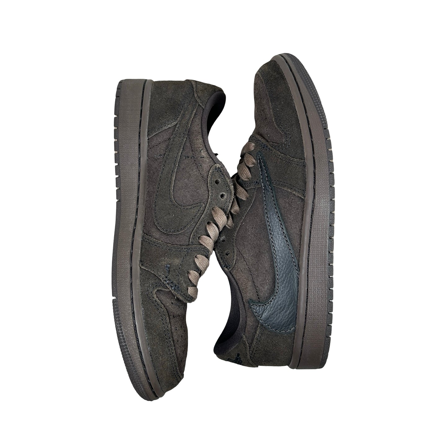 DM7866 202 Jordan 1 Retro Low OG SP Travis Scott Velvet Brown [USED] - 6 (Used) (No Box)