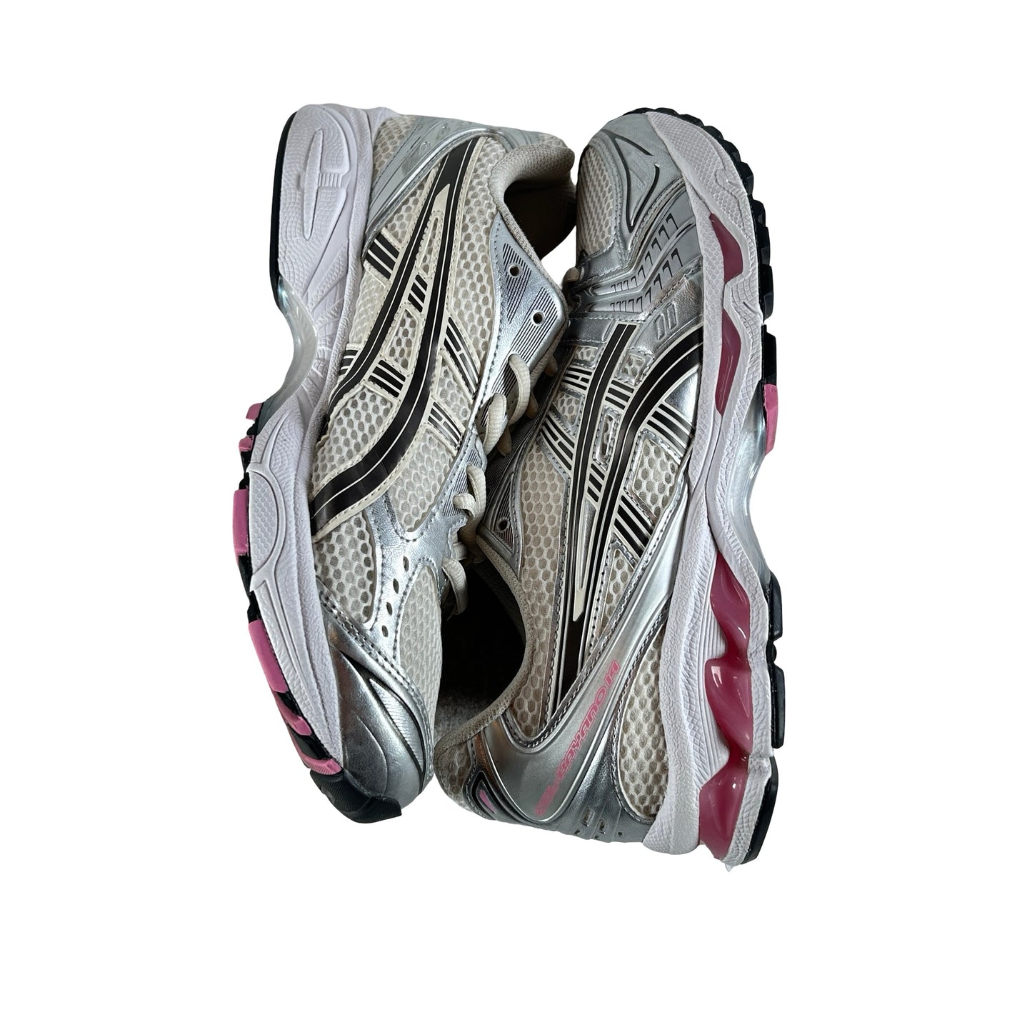 1203A537 103 ASICS GEL-Kayano 14 Cream Sweet Pink (Women's) [USED] - 8 M (Used) (No Box)