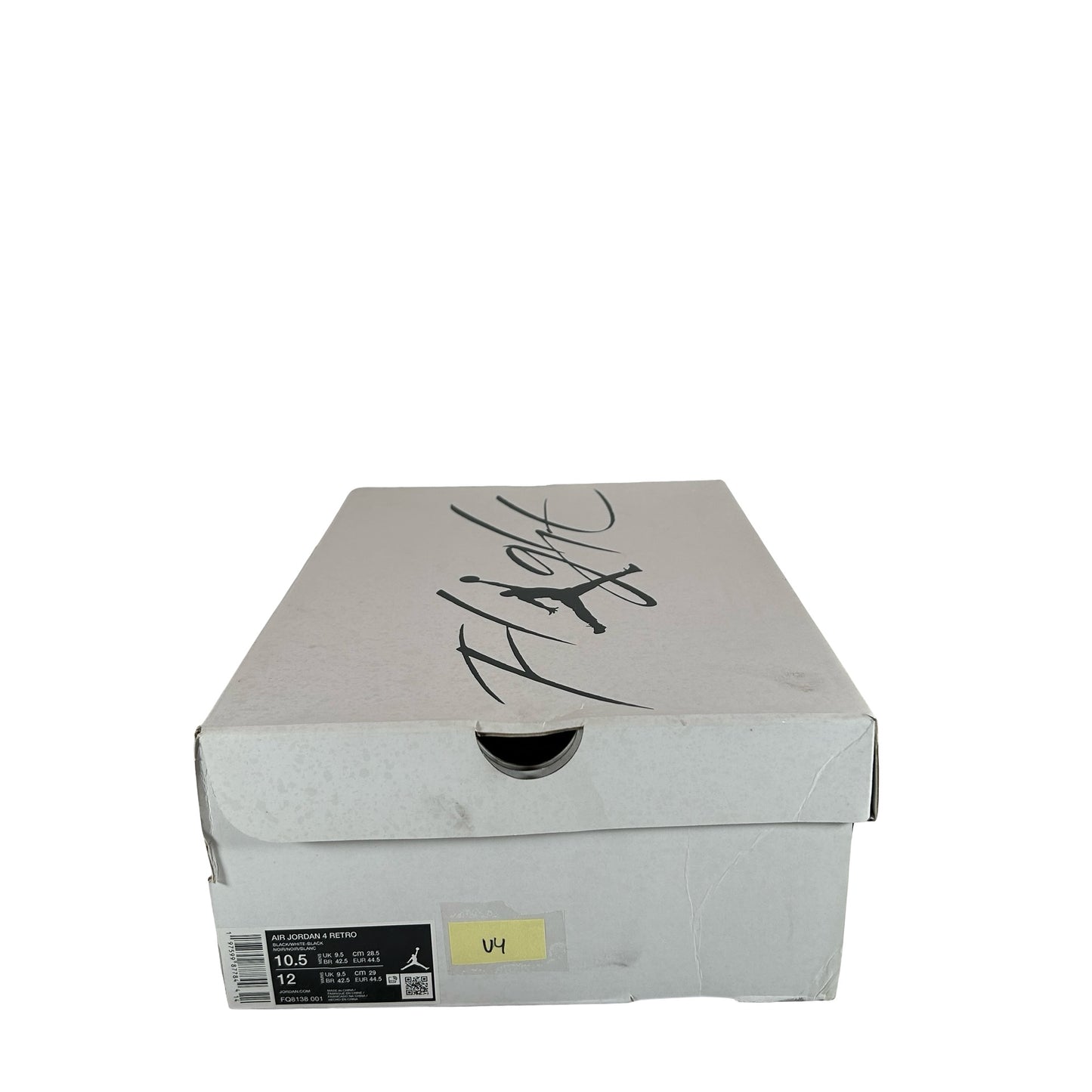 FQ8138 001 Air Jordan 4 Retro White Thunder [USED] - 10.5 M (Used4)