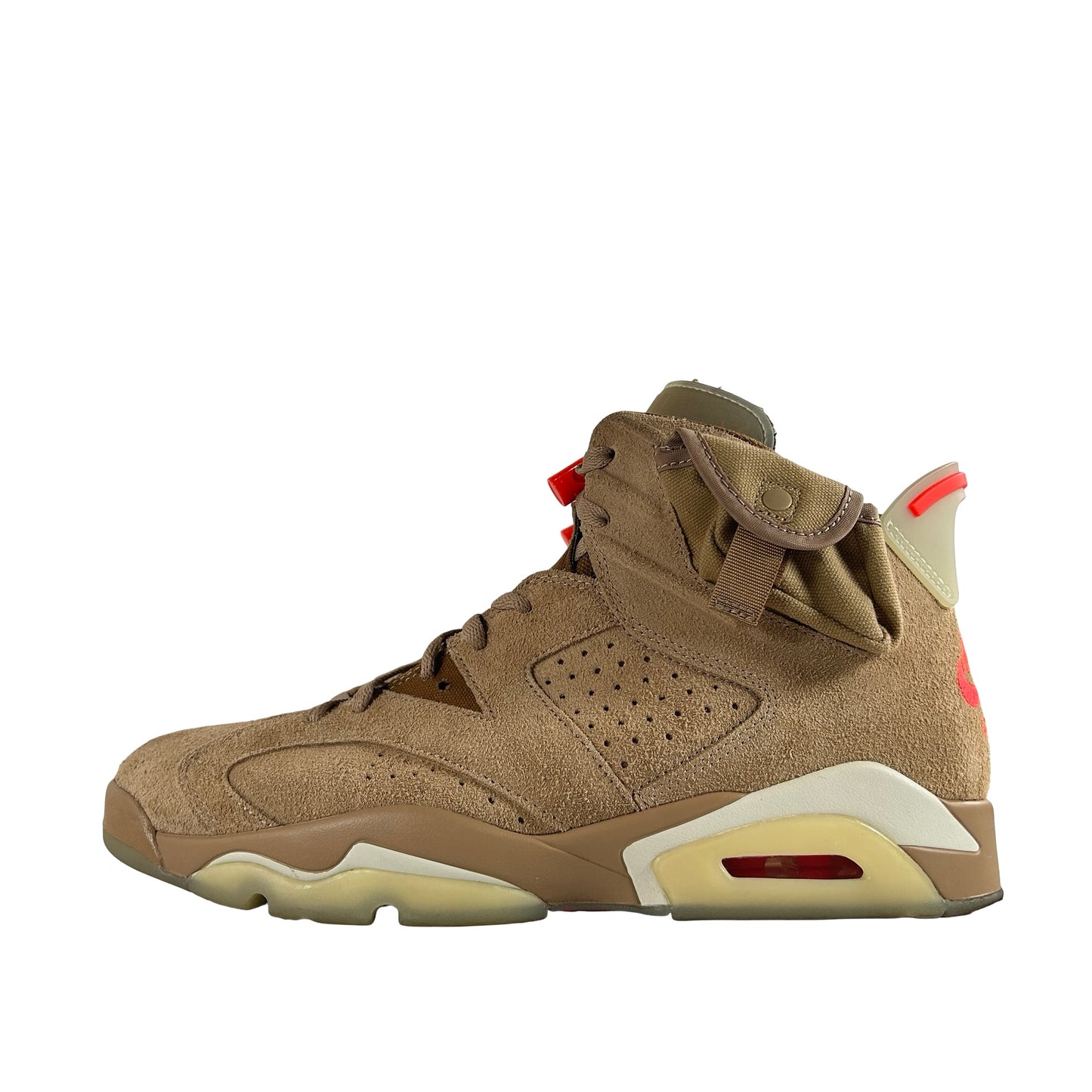 DH0690 200 Jordan 6 Retro Travis Scott British Khaki [USED] - 11 M (Used7)