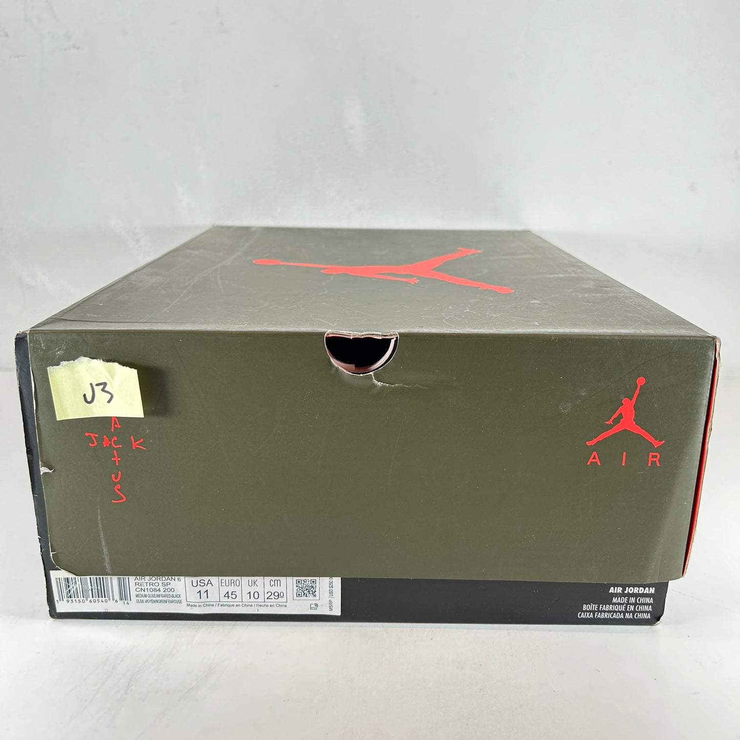 CN1084 200 Jordan 6 Retro Travis Scott [USED] - 11 M (Used3)