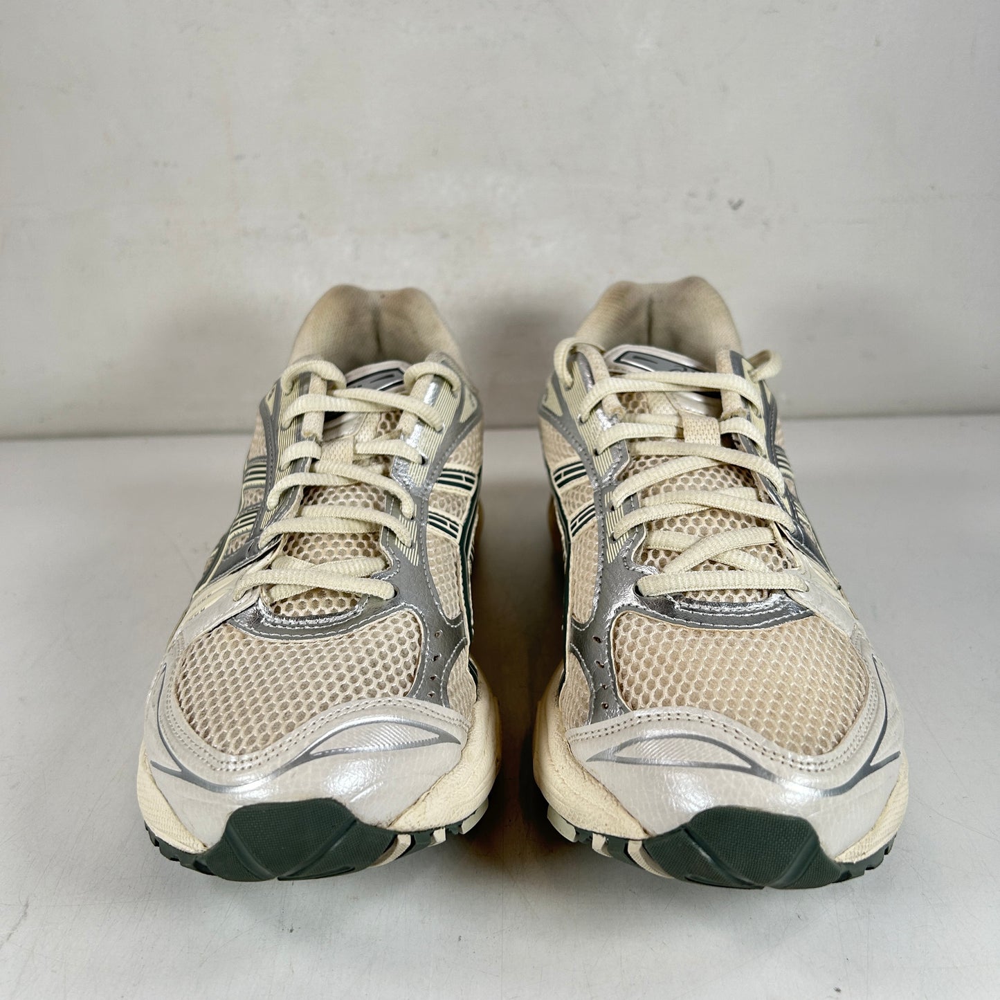 1201A019 200 ASICS Gel-Kayano 14 Birch Dark Pewter [USED] - 9 M (Used) (Replace Box)