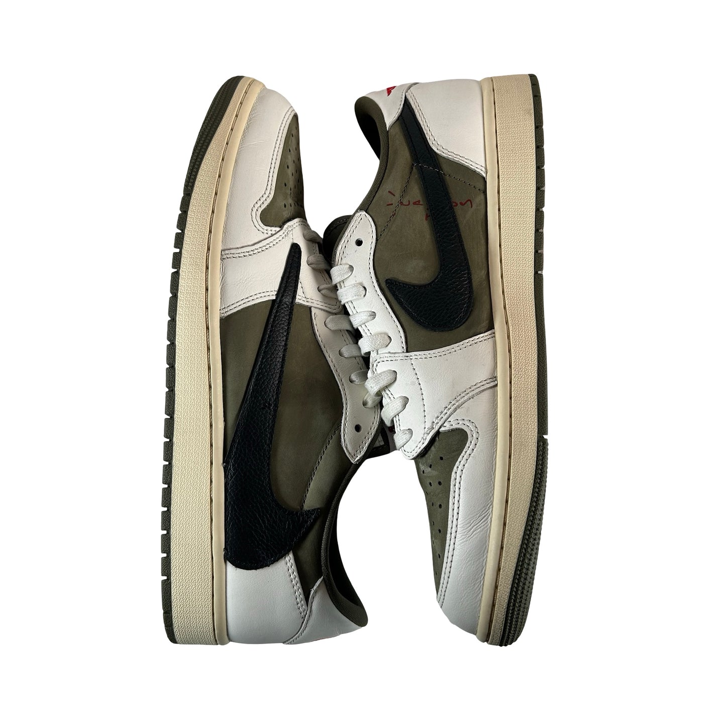 DM7866 200 Jordan 1 Retro Low OG SP Travis Scott Medium Olive [USED] - 12 M (Used6)
