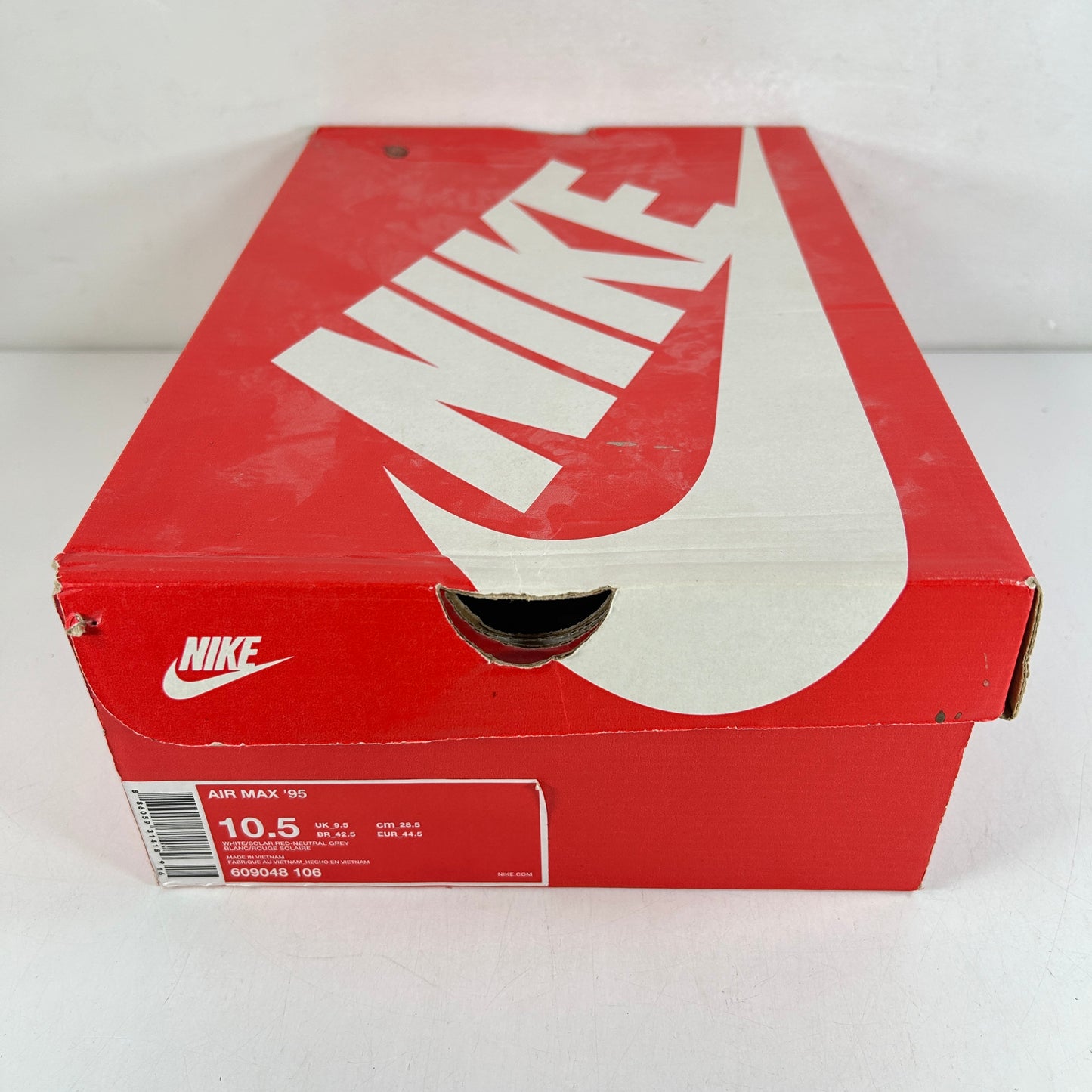 609048 106 Nike Air Max 95 Solar Red (2018) [USED] - 10.5 M (Used)