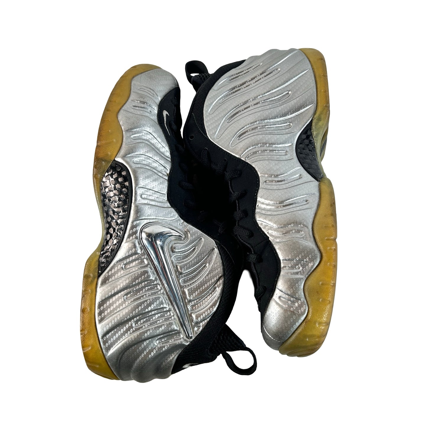 616750 004 Nike Air Foamposite Pro Silver Surfer [USED] - 11 M (Used)