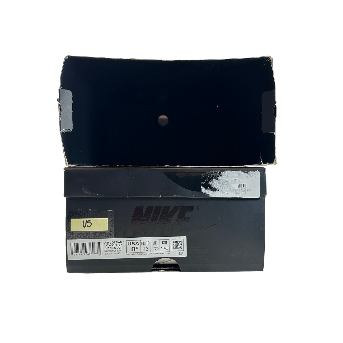 DM7866 001 Jordan 1 Retro Low OG Travis Scott Black Phantom [USED] - 8.5 M (Used5)