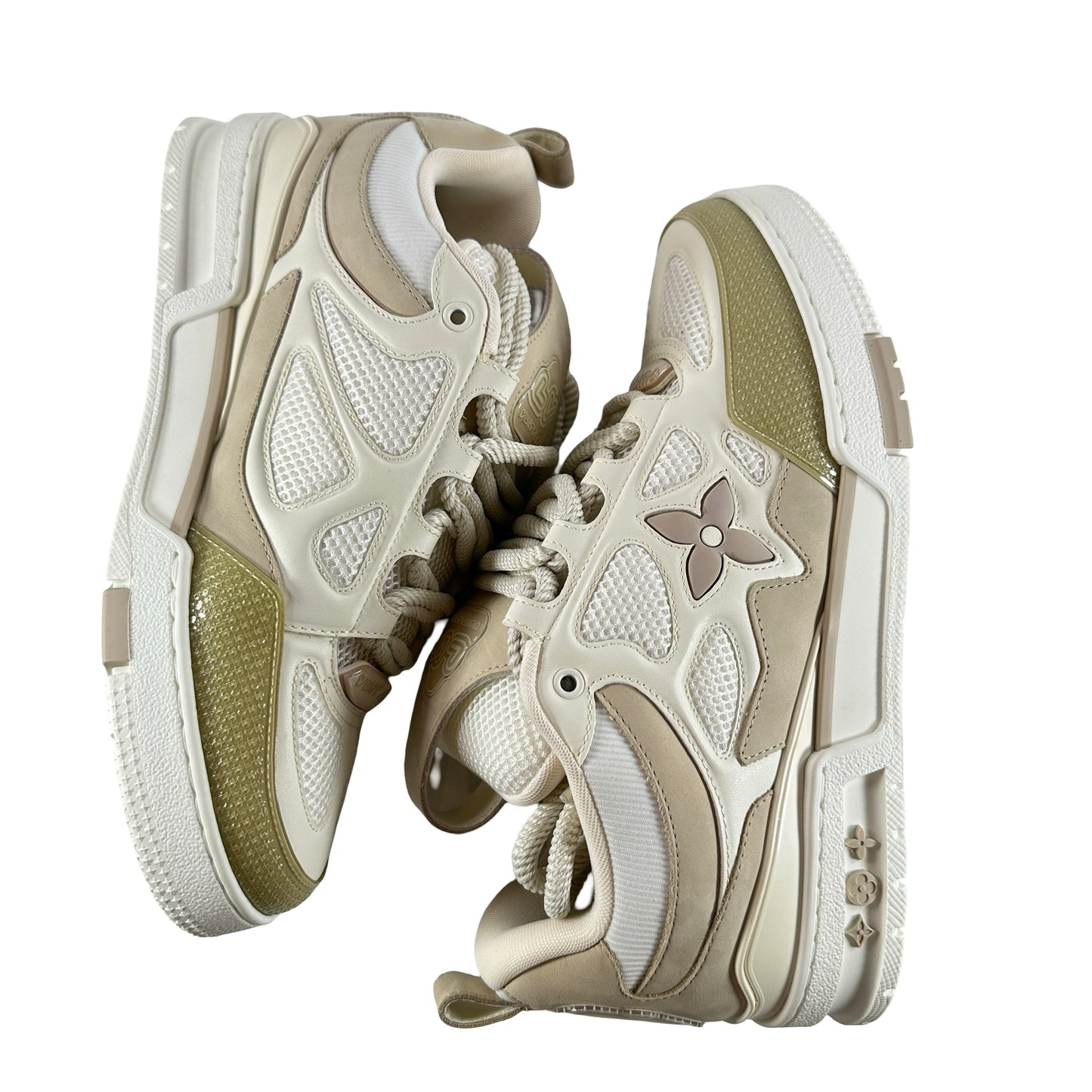 Louis Vuitton LV Skate Sneaker Beige White [USED] - LV 8 (US 9.5)