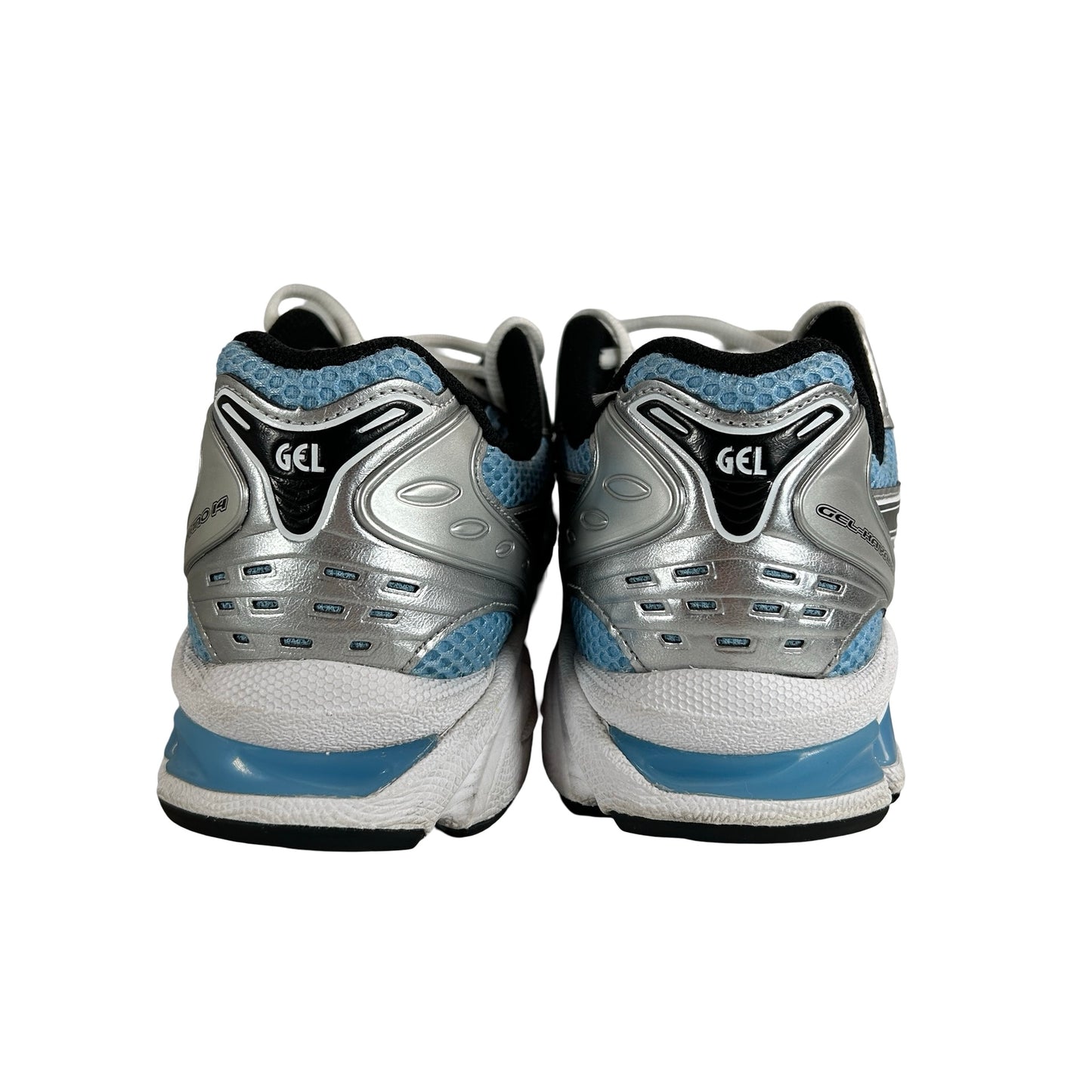 1203A537 400 ASICS Gel Kayano 14 Arctic Sky Pure Silver [USED] - 9 M (Used) (No Box)