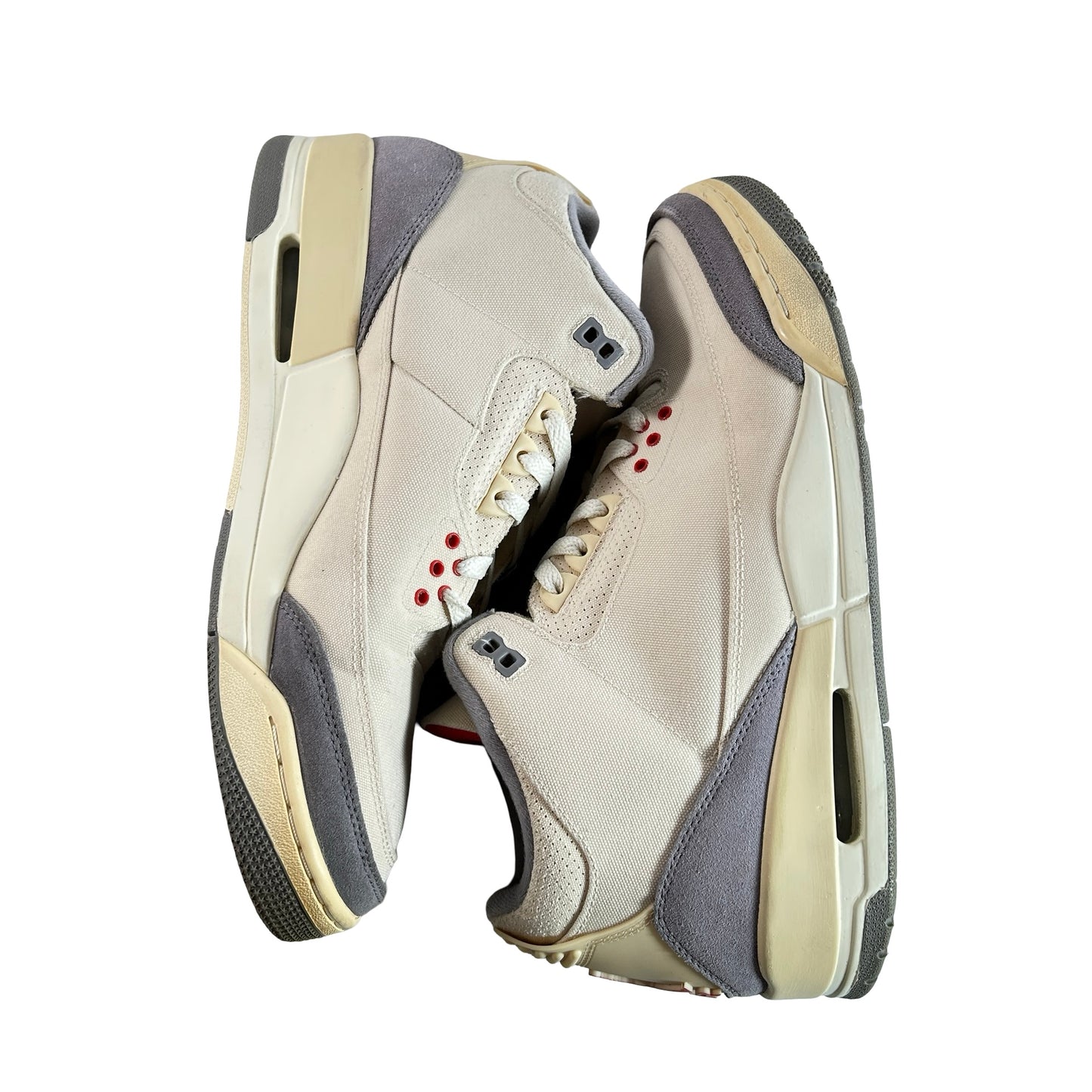 DH7139 100 Jordan 3 Retro Muslin [USED] - 12 M (Used) (Replace Box)