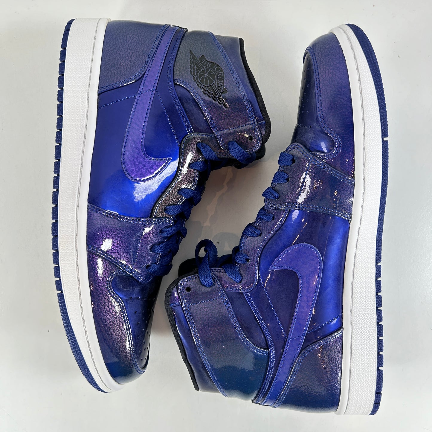 332550 420 Jordan 1 Retro Deep Royal [USED] - 10 M (Used) (Replace Box)
