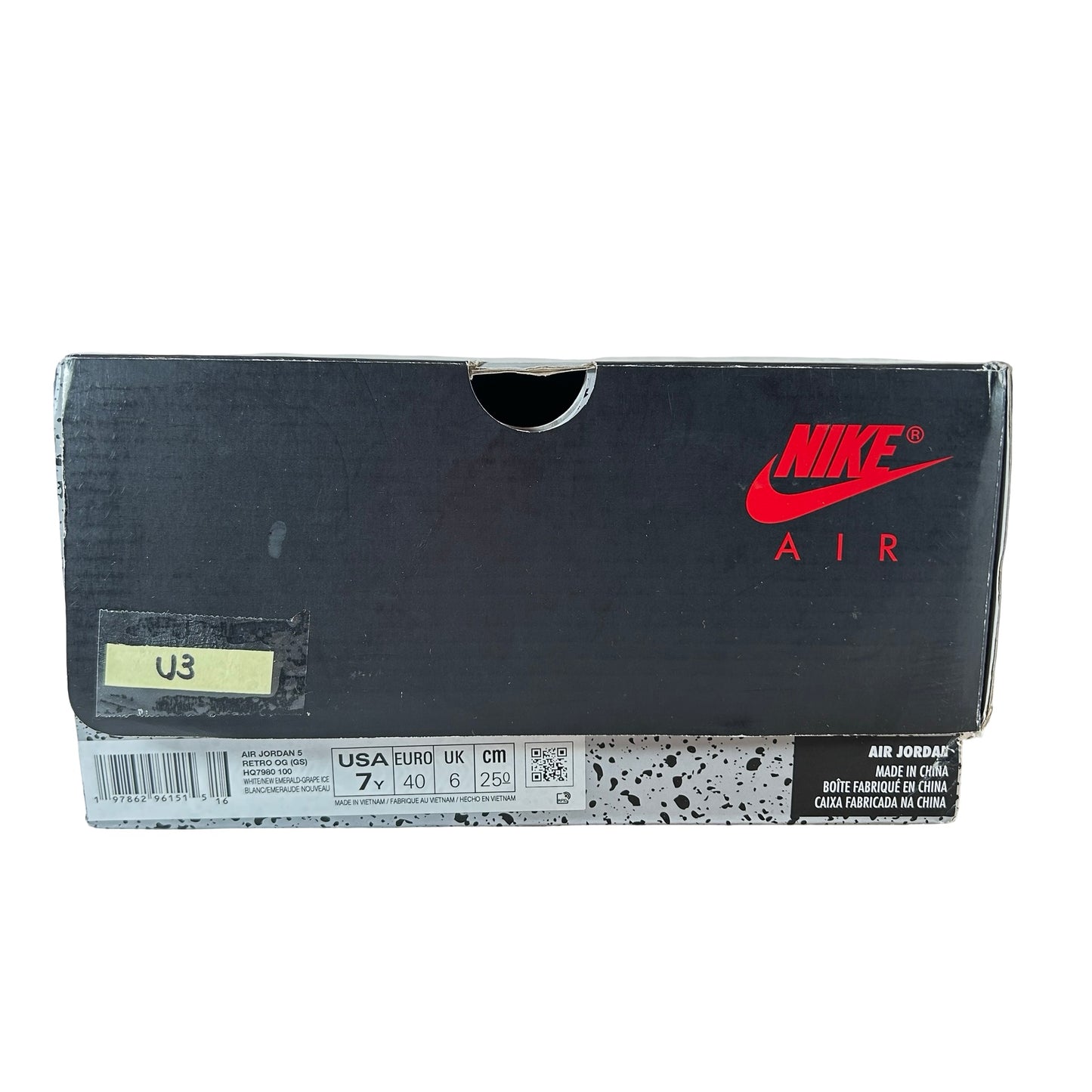 HQ7980 100 Jordan 5 Retro Grape (2025) (GS) [USED] - 7 Y (Used3)