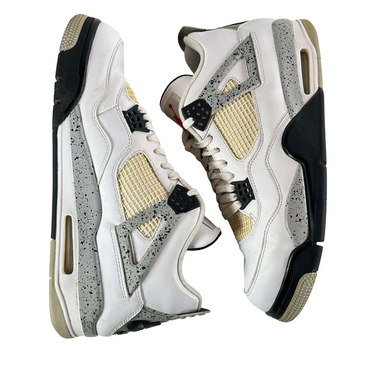 840606 192 Jordan 4 White Cement [USED] - 12 M (Used2) (No Box2)